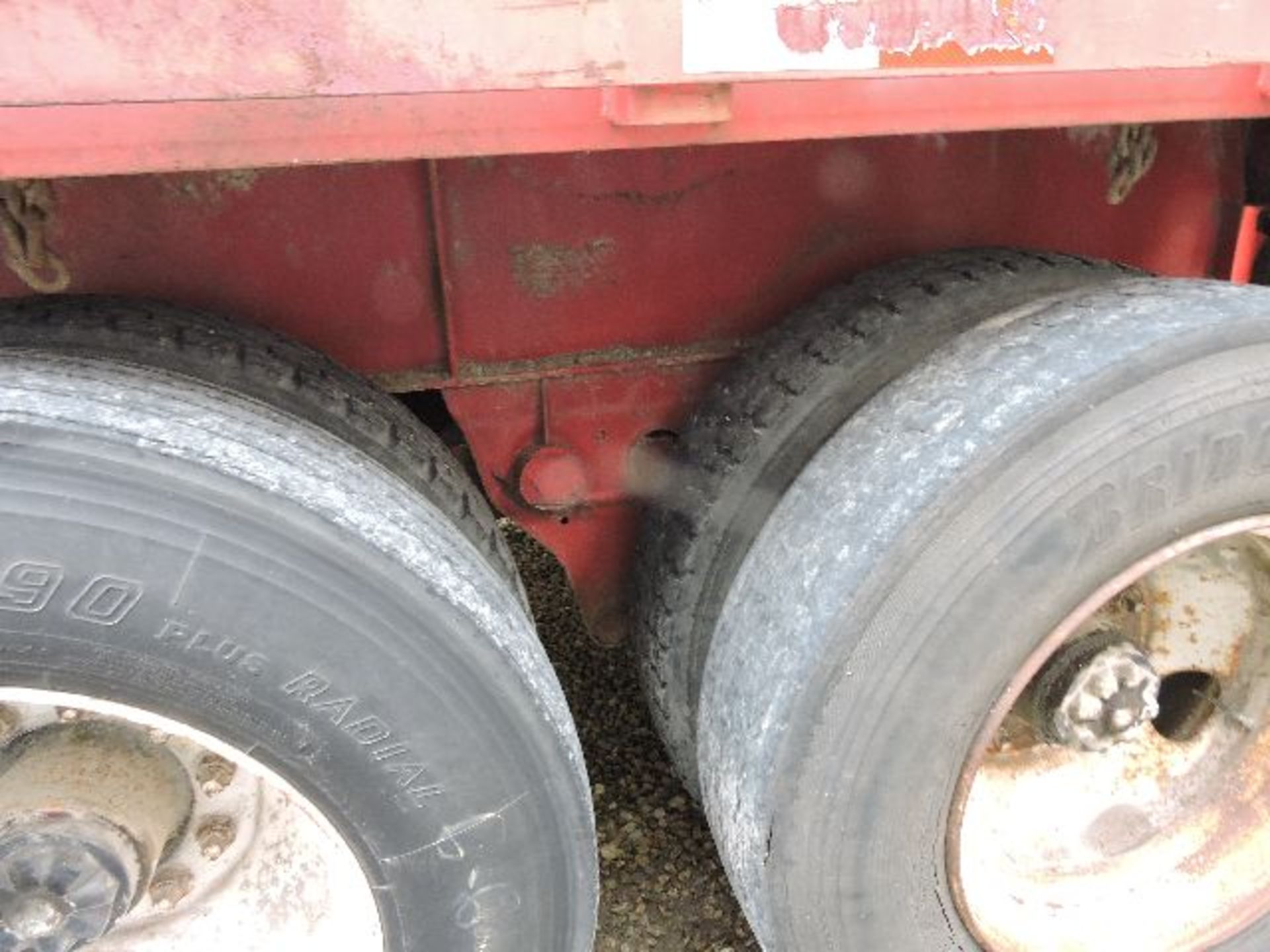 1981 Fruehauf 42' Flatbed, vin 4PO4224BF096301. - Image 5 of 8