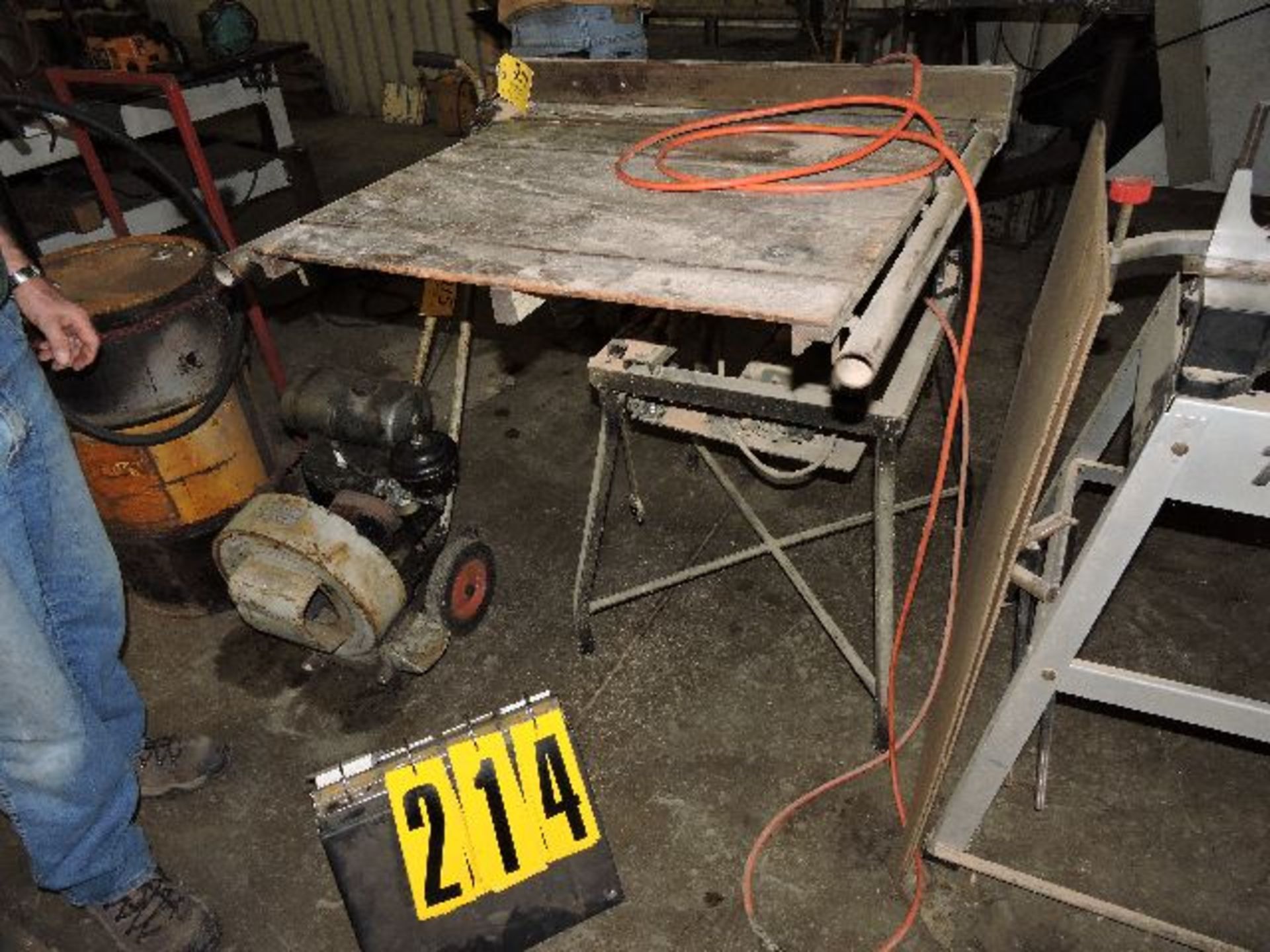 Delta table saw.