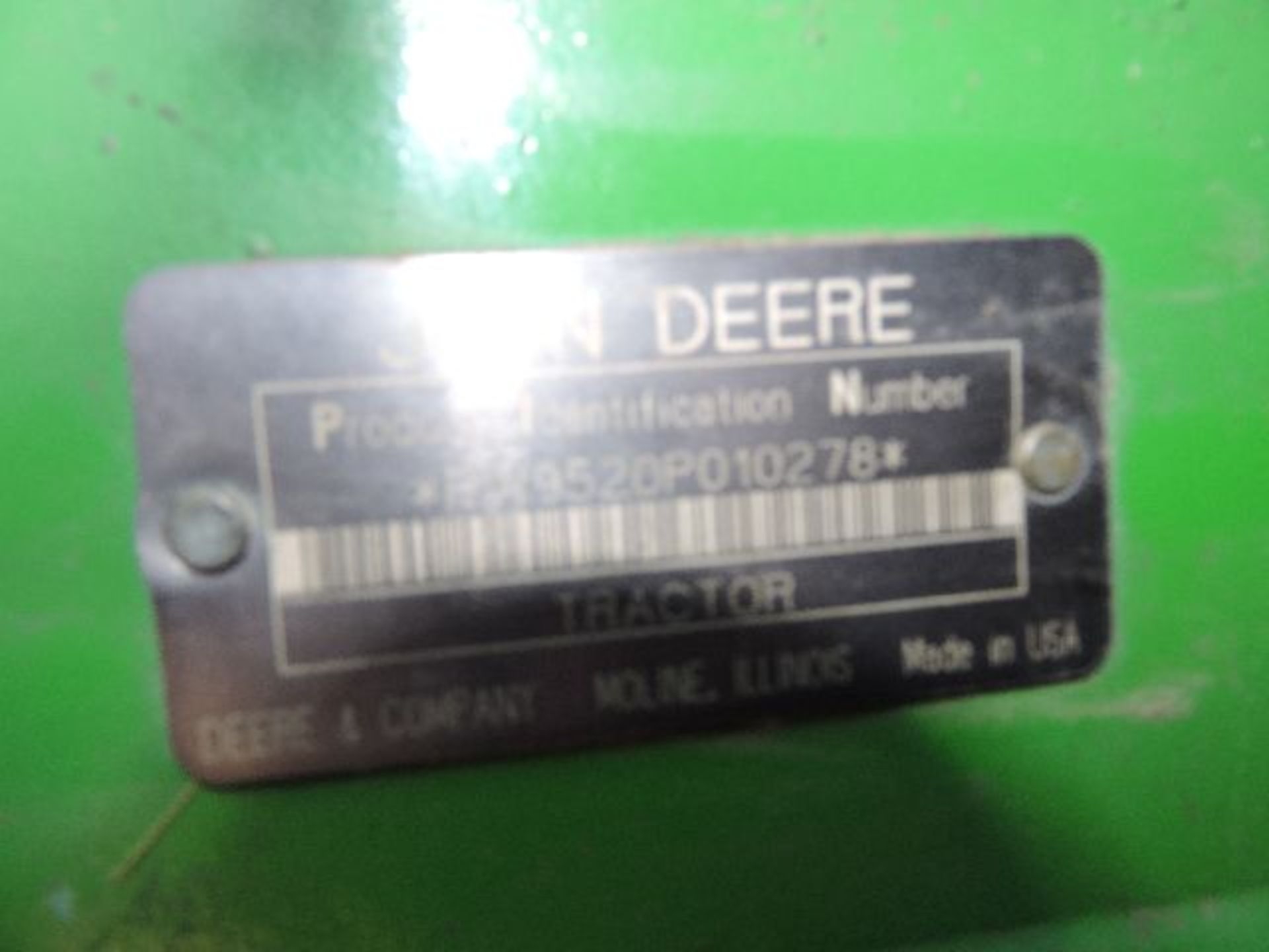2003 John Deere 9520 articulated tractor, sn RW9520P010278, hrs. on meter 6,592, 4 WD, (8) New - Image 11 of 14