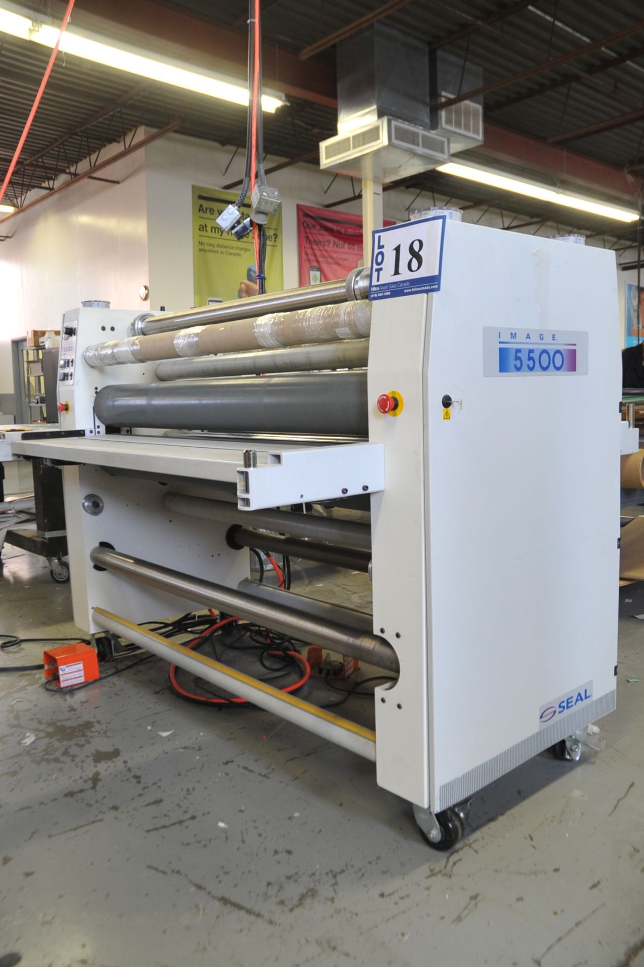 Seal Image Model IT5500 61"  Laminator - Printing; Serial Number: 5500-152