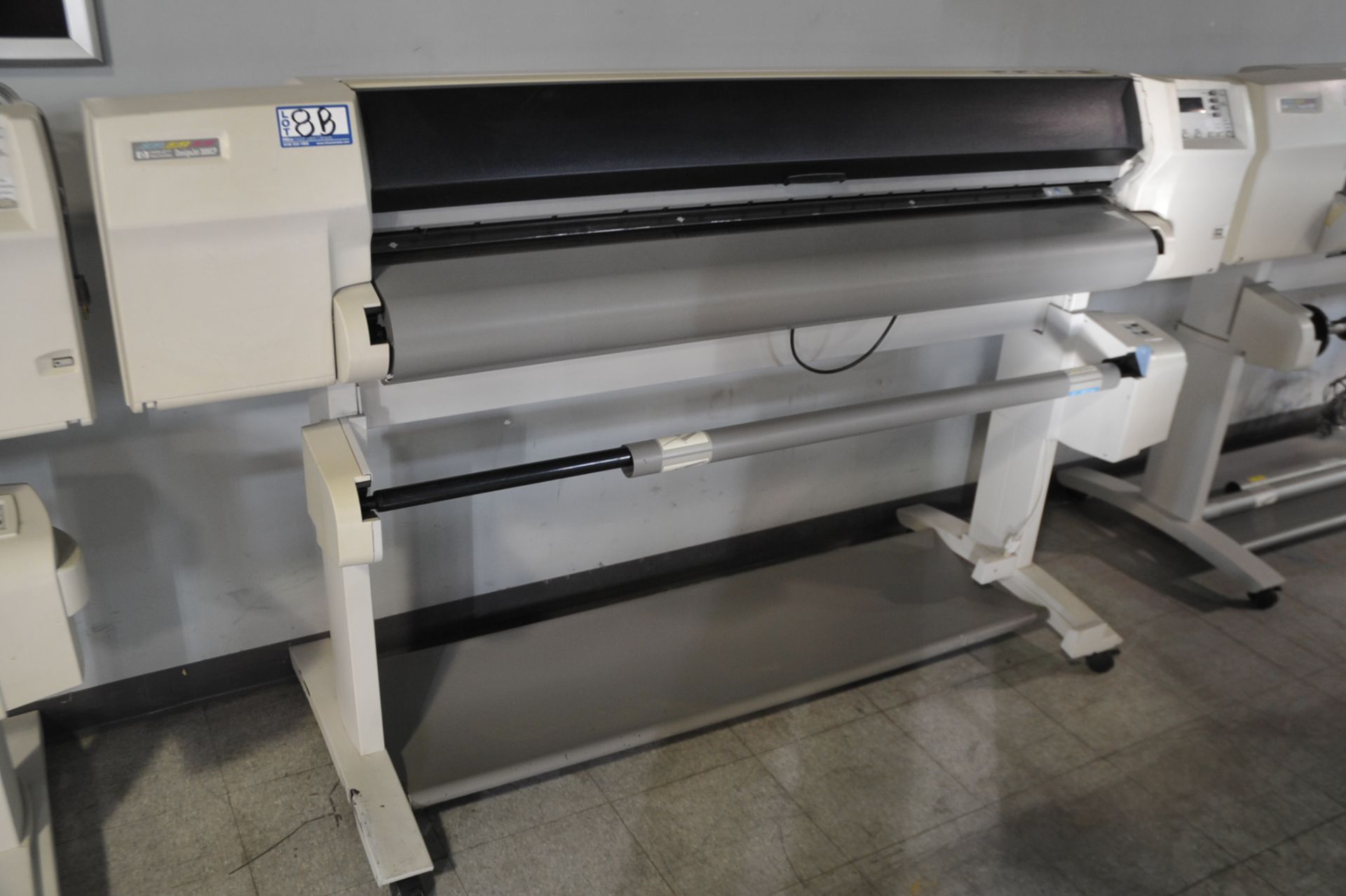HP Model Design Jet 3000 CP Poster Printer; Serial Number: ESA8300235