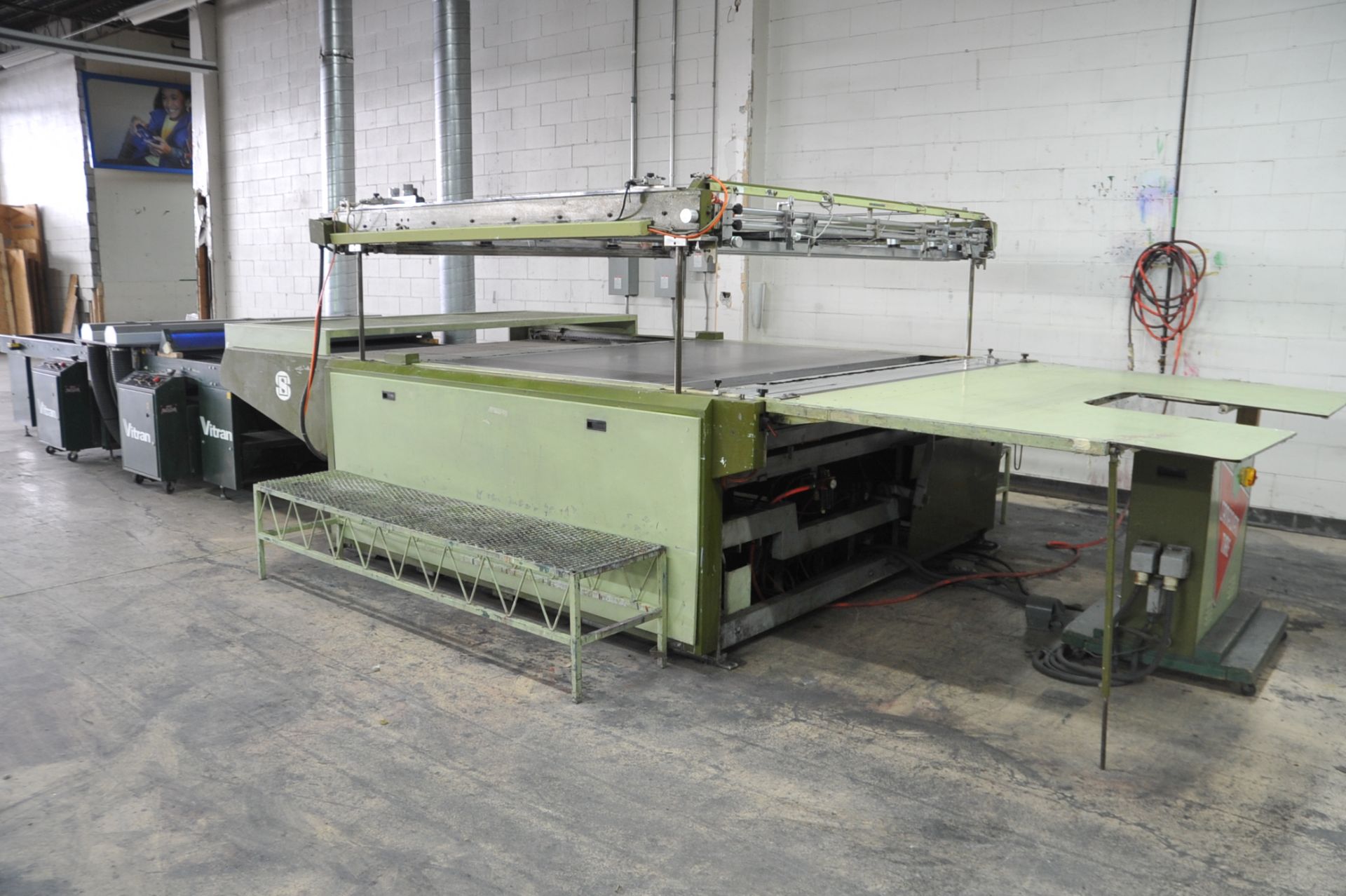 Siasprint Model Serifact Single Color Wide Format Silk Screen Machine; Serial Number: 911255 (1991);