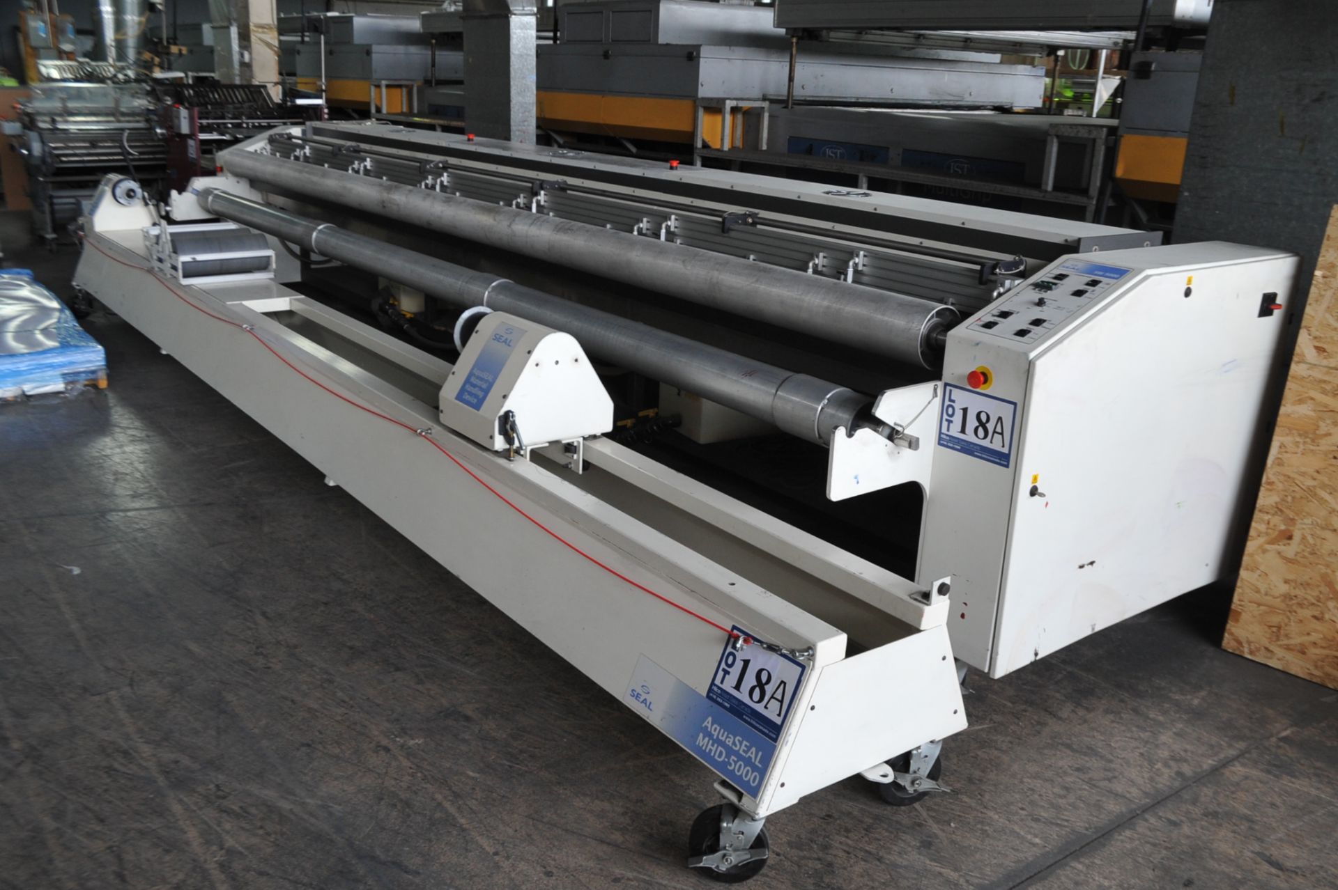 Seal Model SW-5000 AquaSeal 207" Capacity Laminator - Printing; Serial Number: 5299; c/w AquaSeal