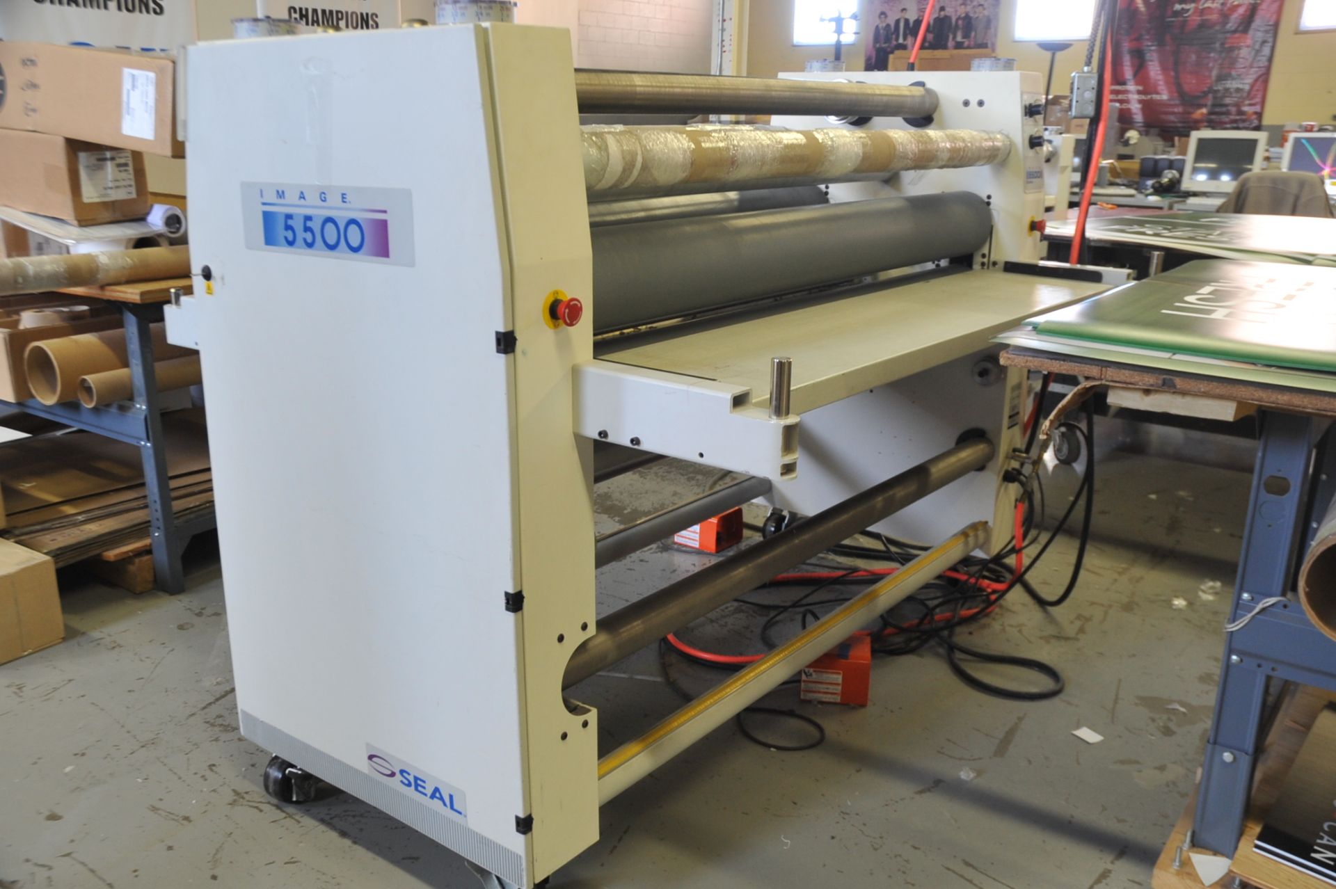 Seal Image Model IT5500 61"  Laminator - Printing; Serial Number: 5500-152 - Image 2 of 3