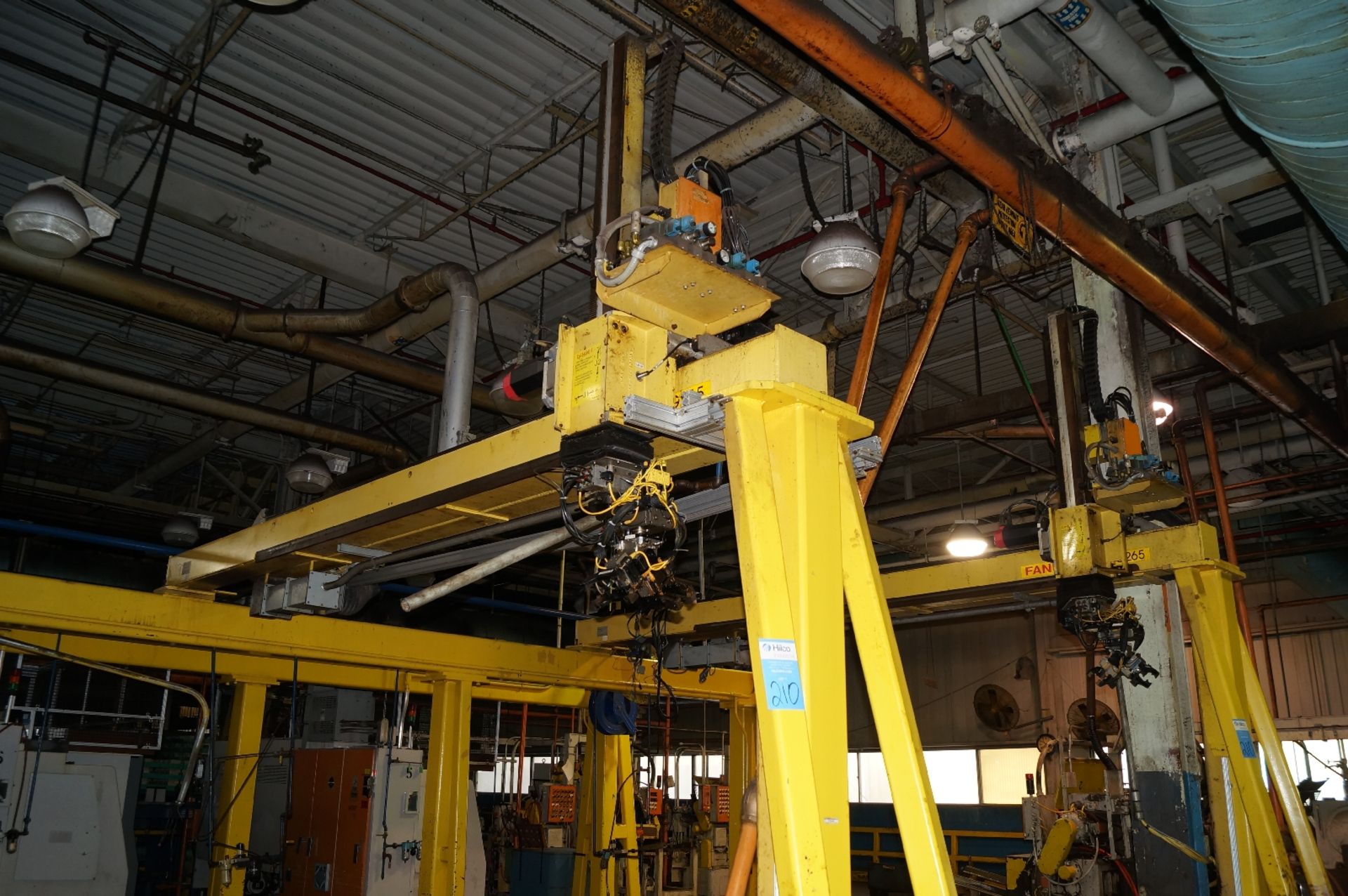 Fanuc Model G265 Gantry  Robots ; Mounted to Gantry System, Post needs to be Cut in Center to