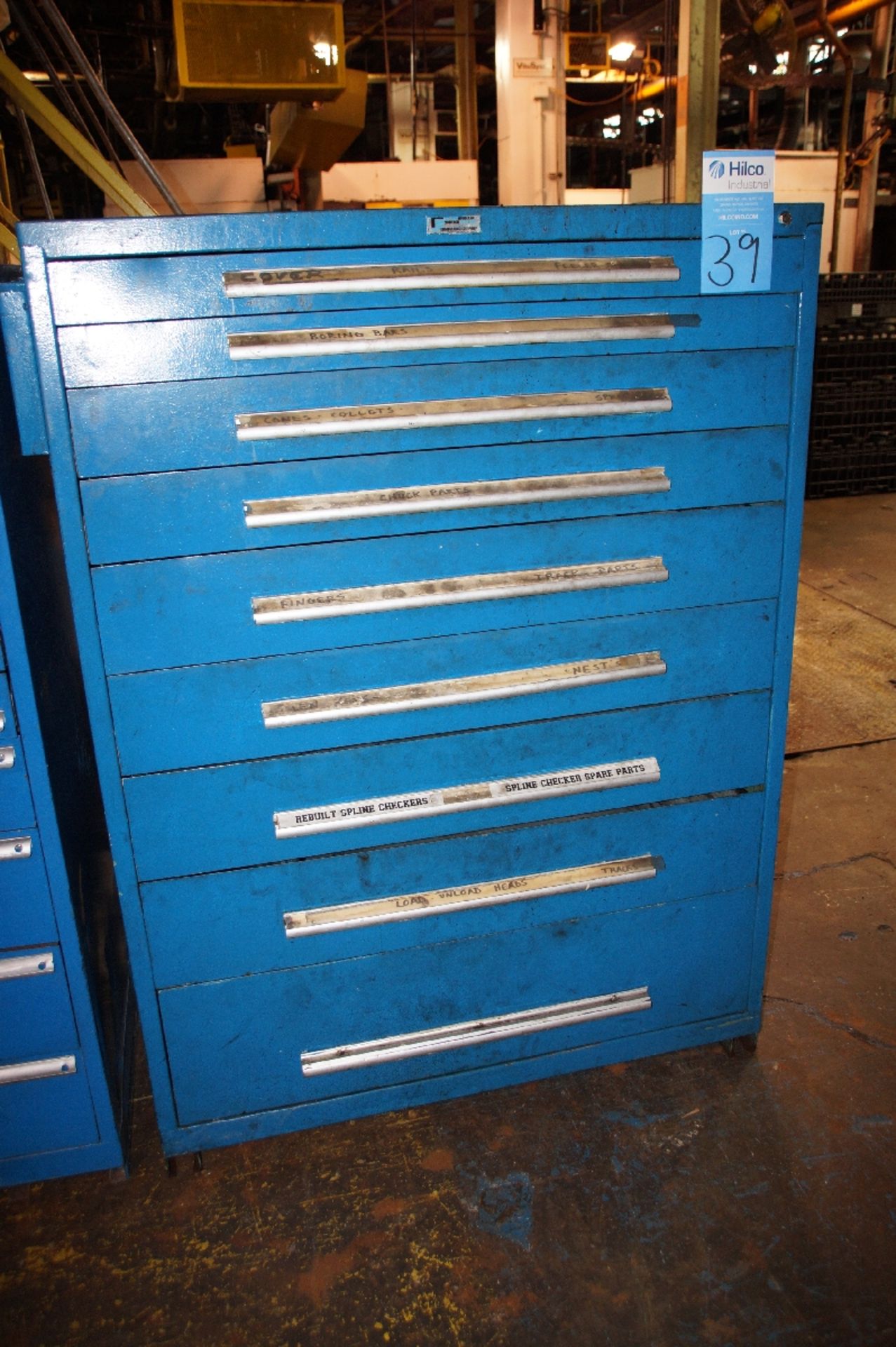 Nuera 9 Drawer Tool  Storage Cabinet
