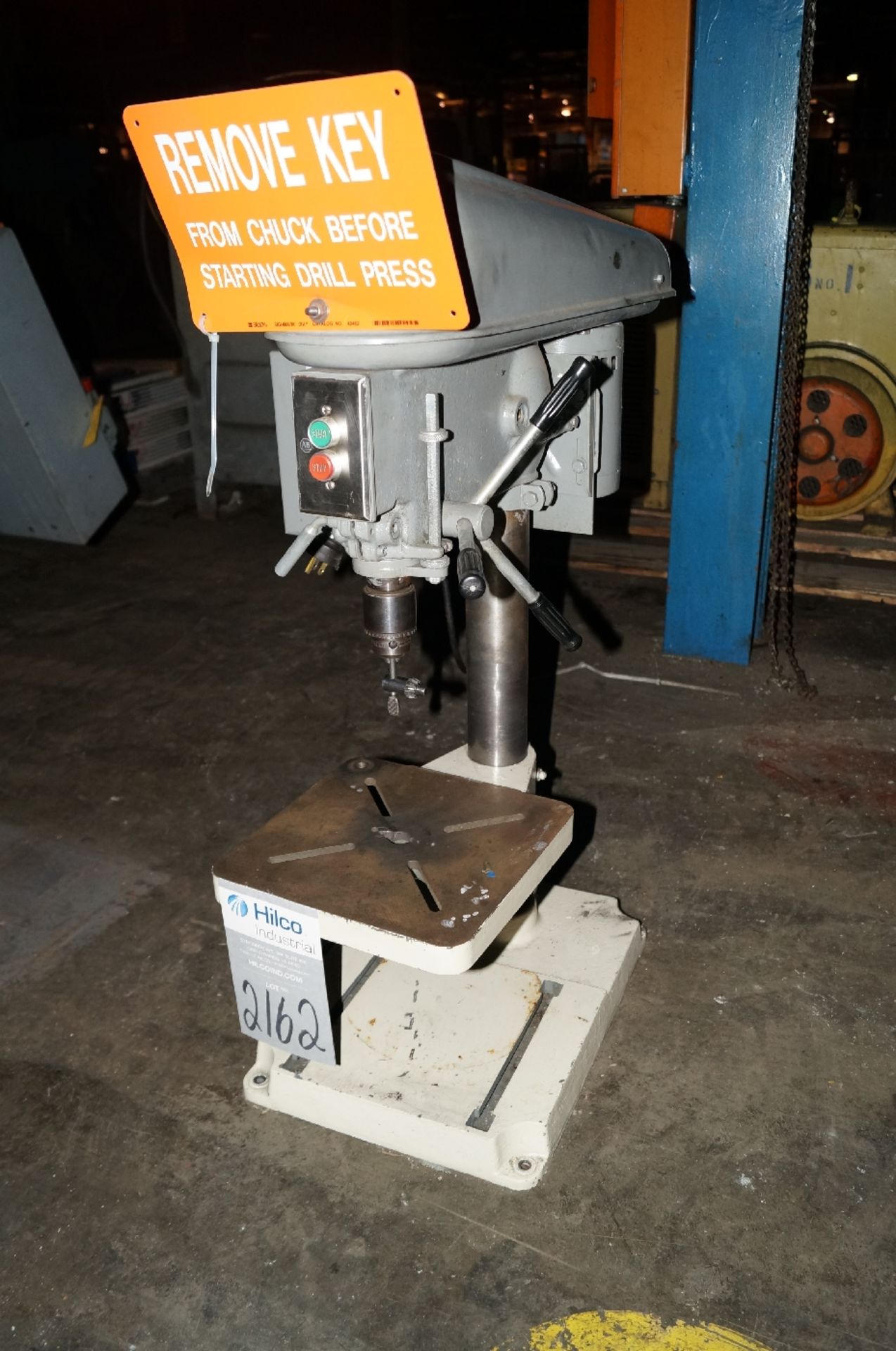 Buffalo 15" Bench Top  Drill Press ; 11" x 11" Table, (West F-3)