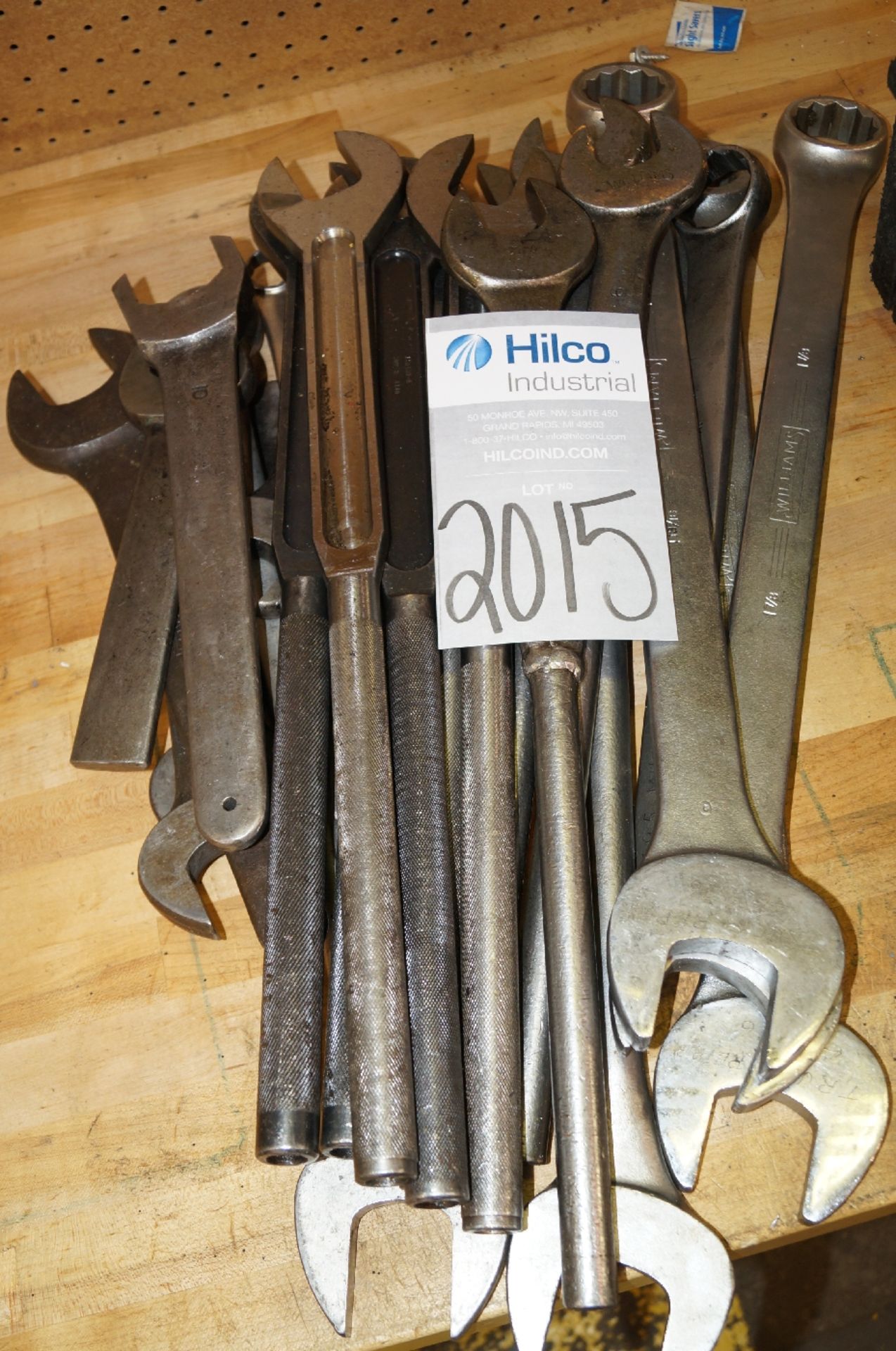 Assorted  Large Wrenches ; (West / C-3)