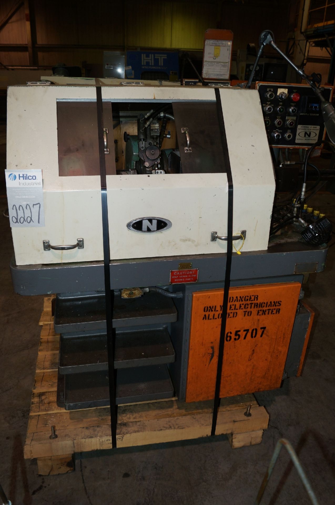 Normac Model P-500 Automatic Drill Point Grinder ; Serial Number: 144 ; Dresser; Load/Auto/Shuttle
