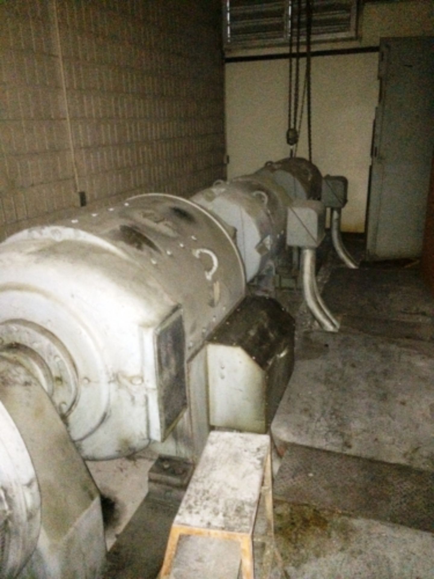 Includes: Canadian Electric 200 KW DC Generator, No. 992654, Type CD638AS, BT 60078; Canadian
