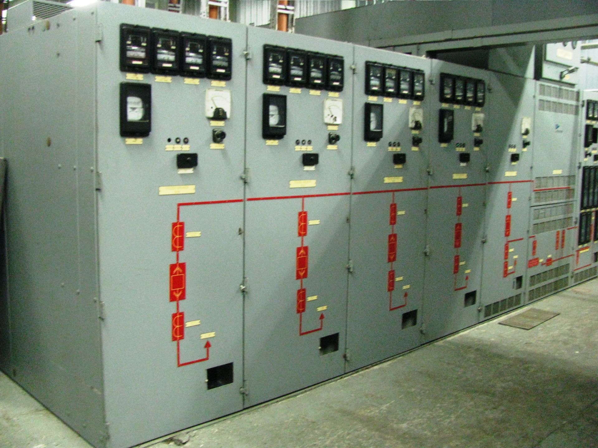 Complete High Voltage Power Distribution Center, Includes: (4) Rows ITE Feeder Breakers - 15,000 /