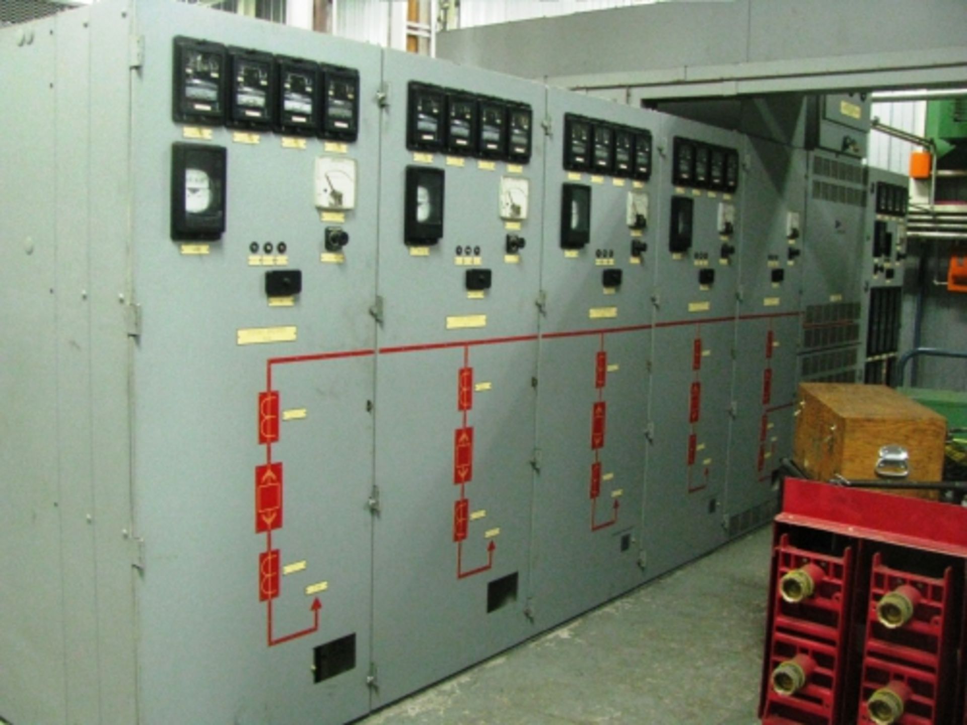 Complete High Voltage Power Distribution Center, Includes: (4) Rows ITE Feeder Breakers - 15,000 / - Image 7 of 15
