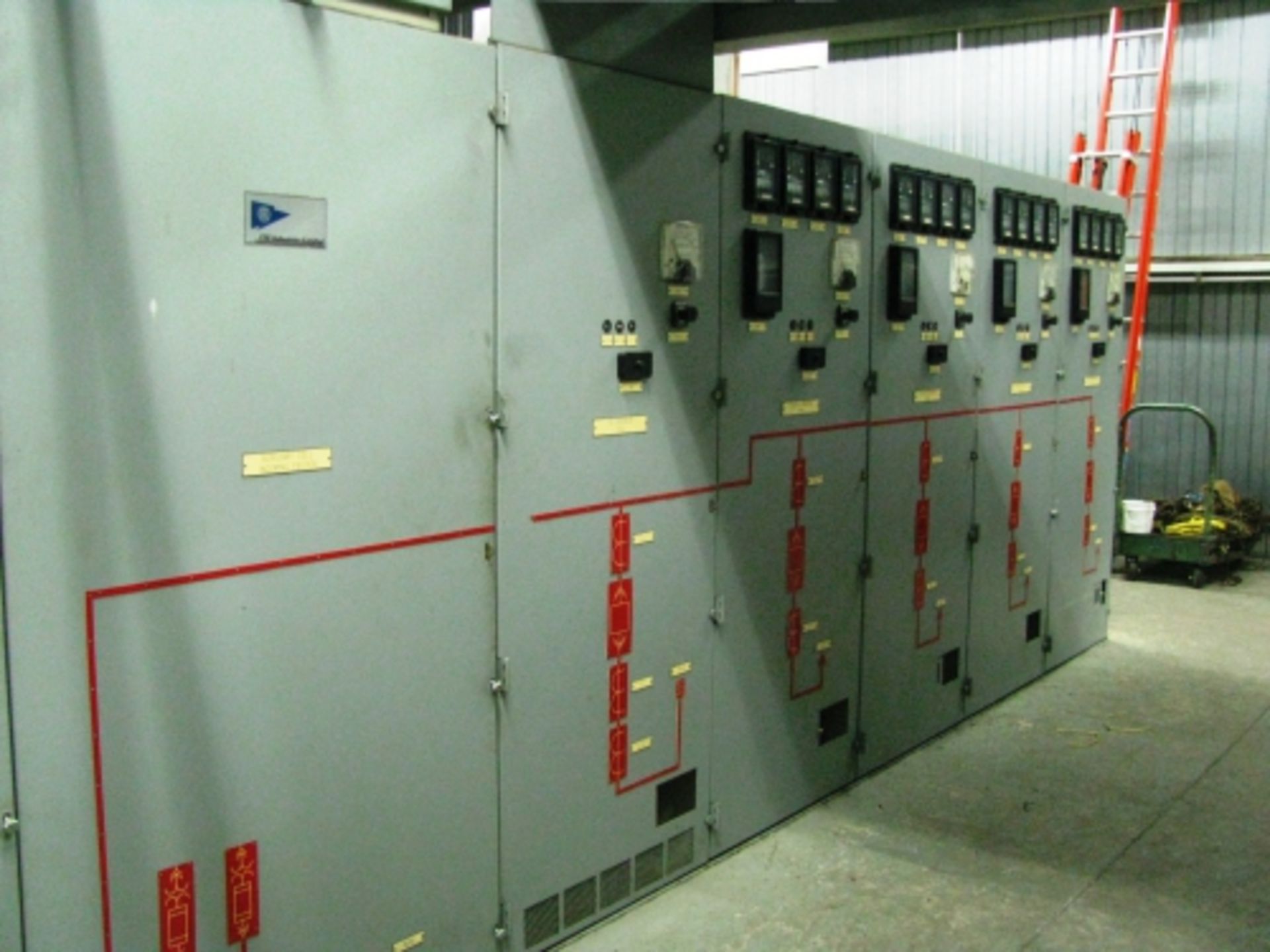 Complete High Voltage Power Distribution Center, Includes: (4) Rows ITE Feeder Breakers - 15,000 / - Image 12 of 15