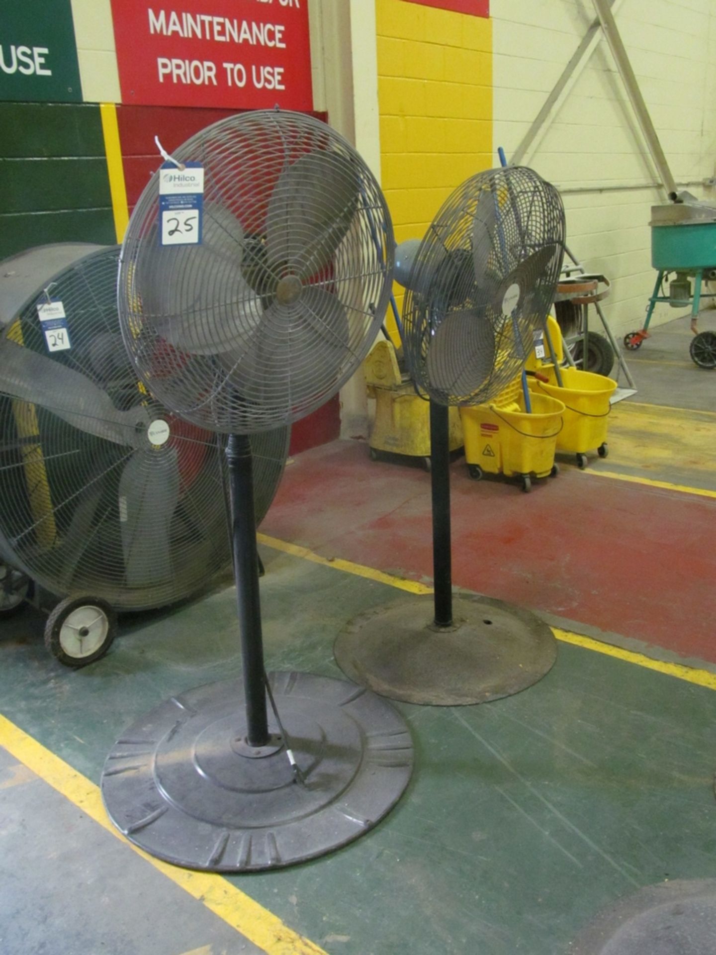 Canarm 24" Shop Pedestal Fans; 110 Volt