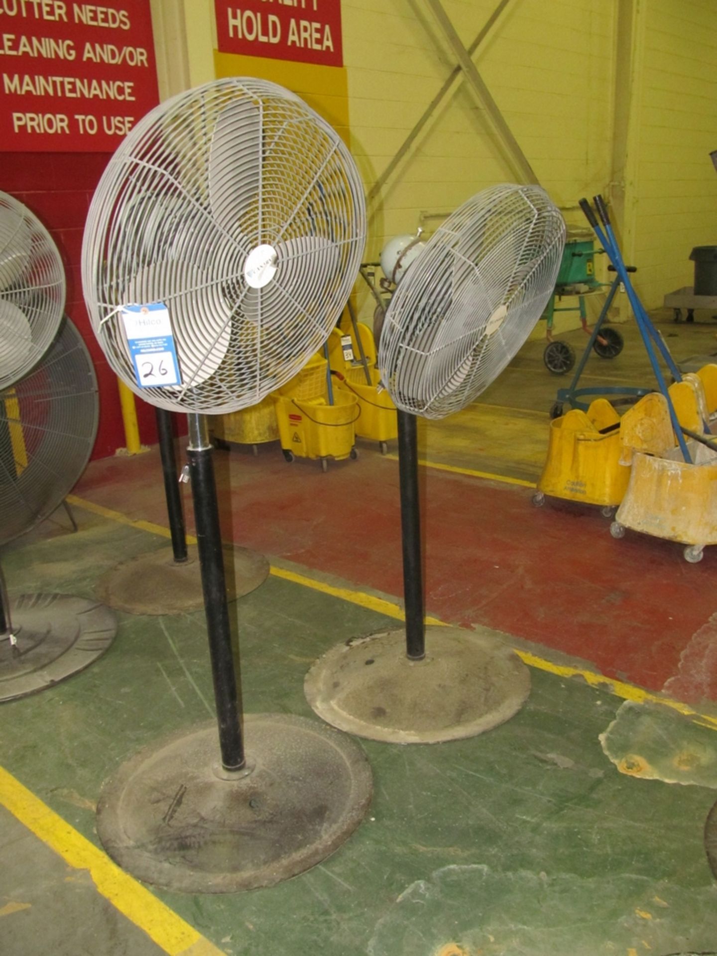 Canarm 24" Shop Pedestal Fans; 110 Volt