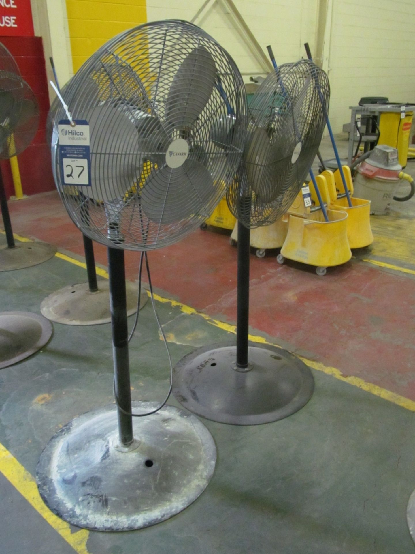 Canarm 24" Shop Pedestal Fans; 110 Volt