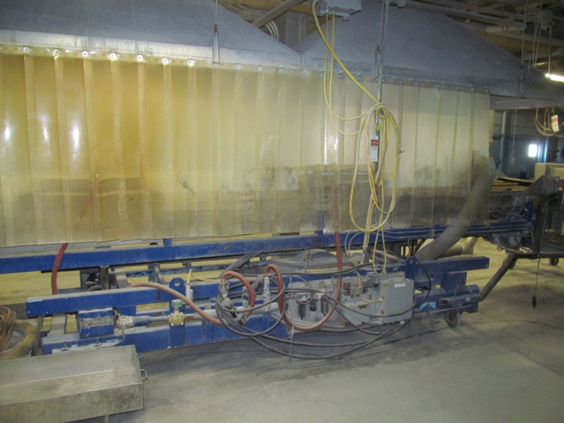 Design & Fabrication Wire Mesh Strand Cooling Belt Conveyor; 20" wide x 234" long with (6) spray - Image 2 of 4