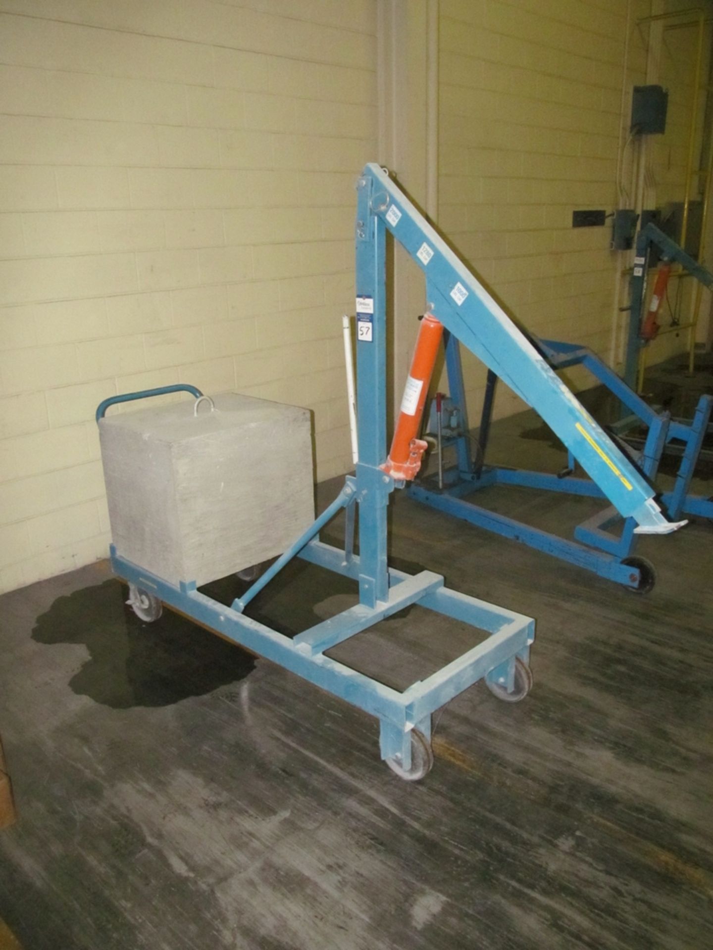 Lift-Mate 1-Ton Manual-Hydraulic Floor Crane