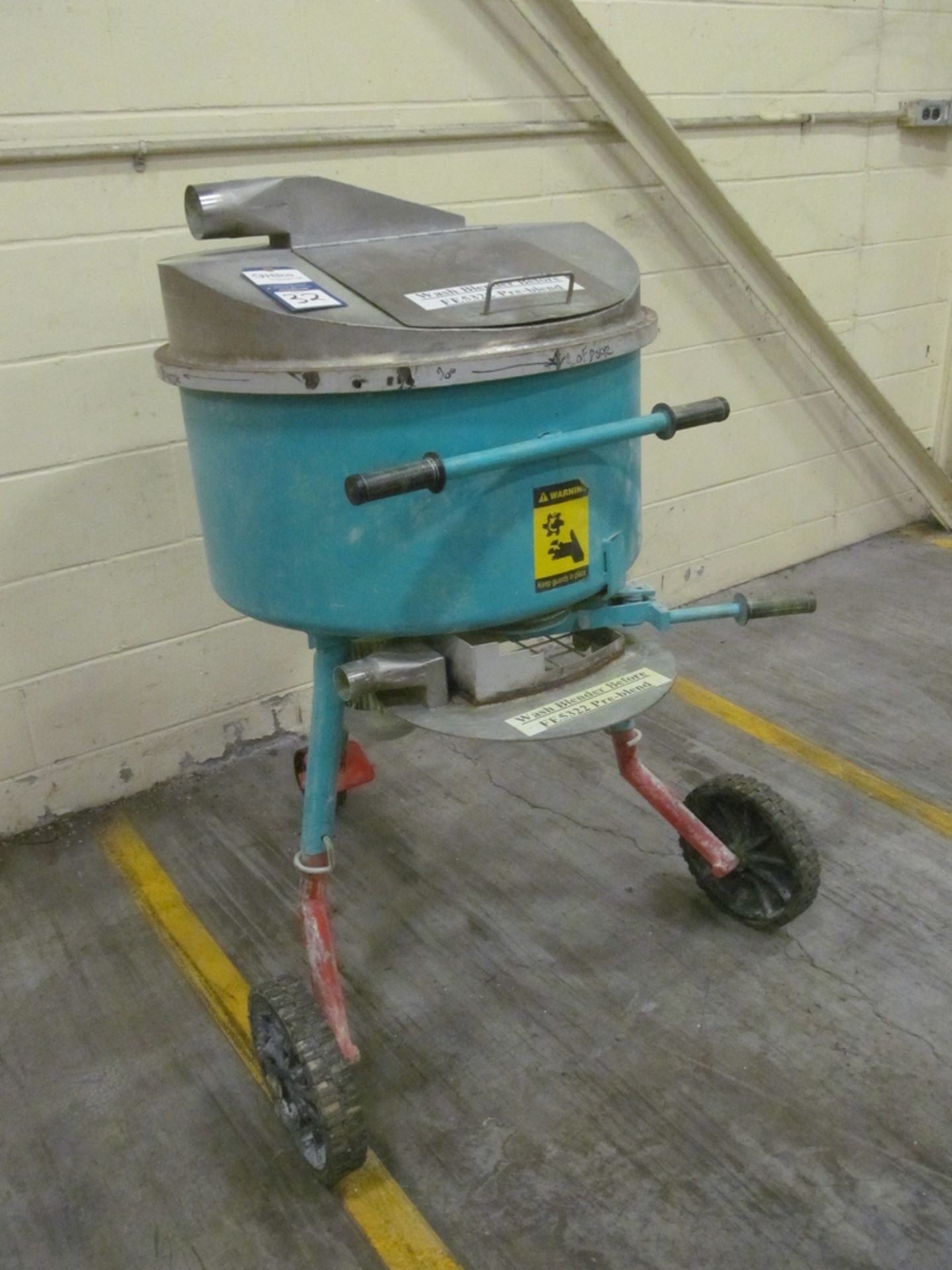 Imer Model Readyman 120 Portable Mortar Mixer; Serial Number: 251461; 120 Volt