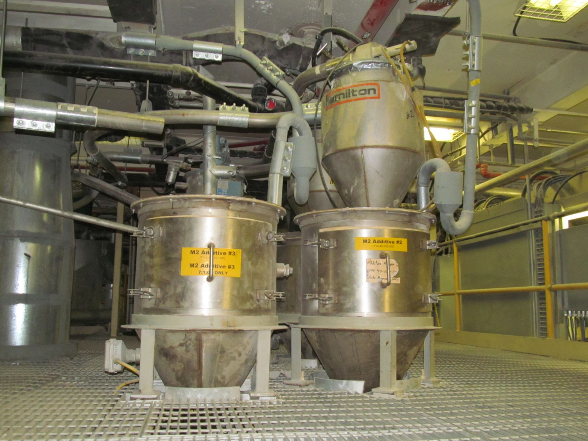 Mixing System; w/ Hopper Mounted on Scale w/ (4) Feed Hoppers - Image 2 of 2
