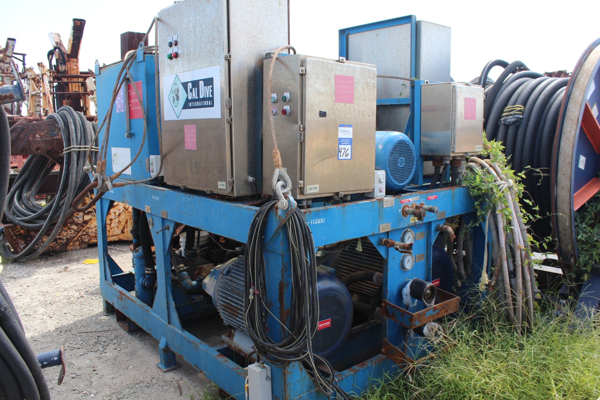 Shear Head Hydraulic Power Unit; w/ 2) AC Pumps;  #HPU-62