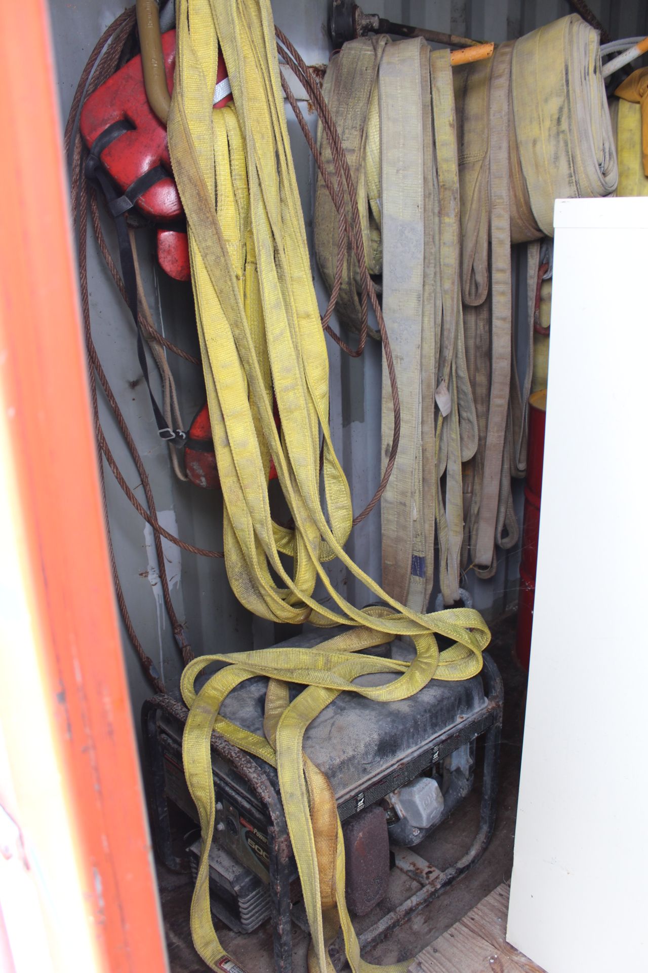 Container Of Rigging, Straps, Generator ; Container # 77 - Image 2 of 4