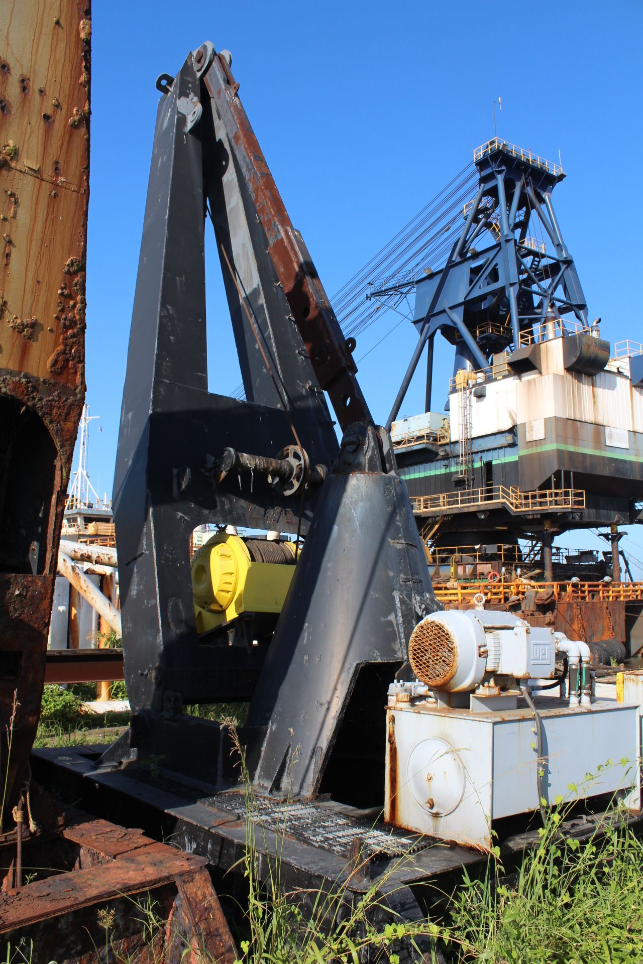 Davit ; w/ Hydraulic Winch & Power Unit - Image 6 of 8