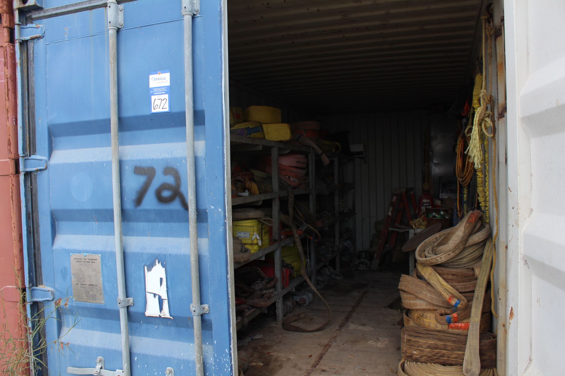 Container Of Assorted Rigging ; Container #72