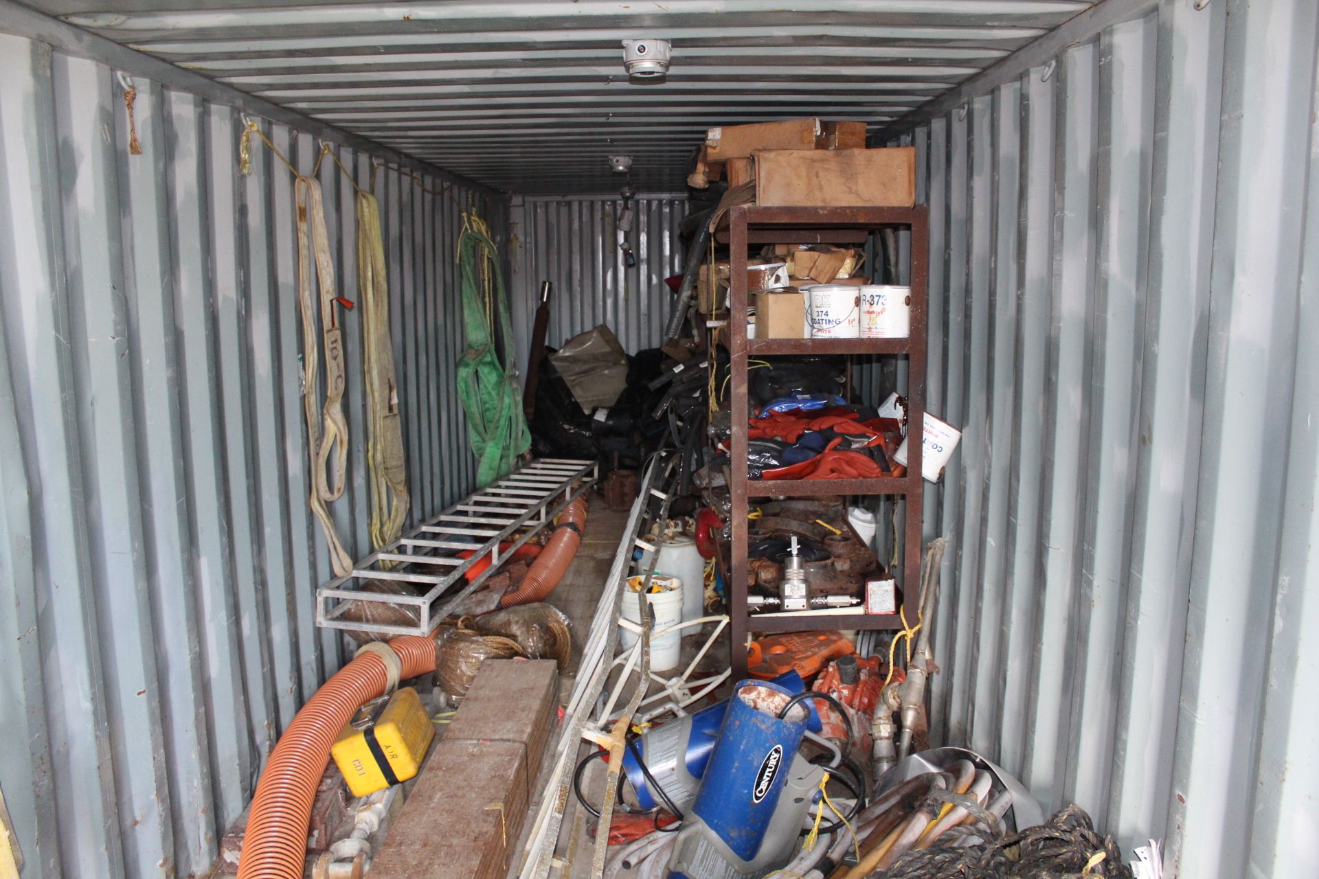 Container Of Slings, Dive Gear, Boat Gear, Scaffold Planks, etc. ; 40' Container # 103 - Image 2 of 3