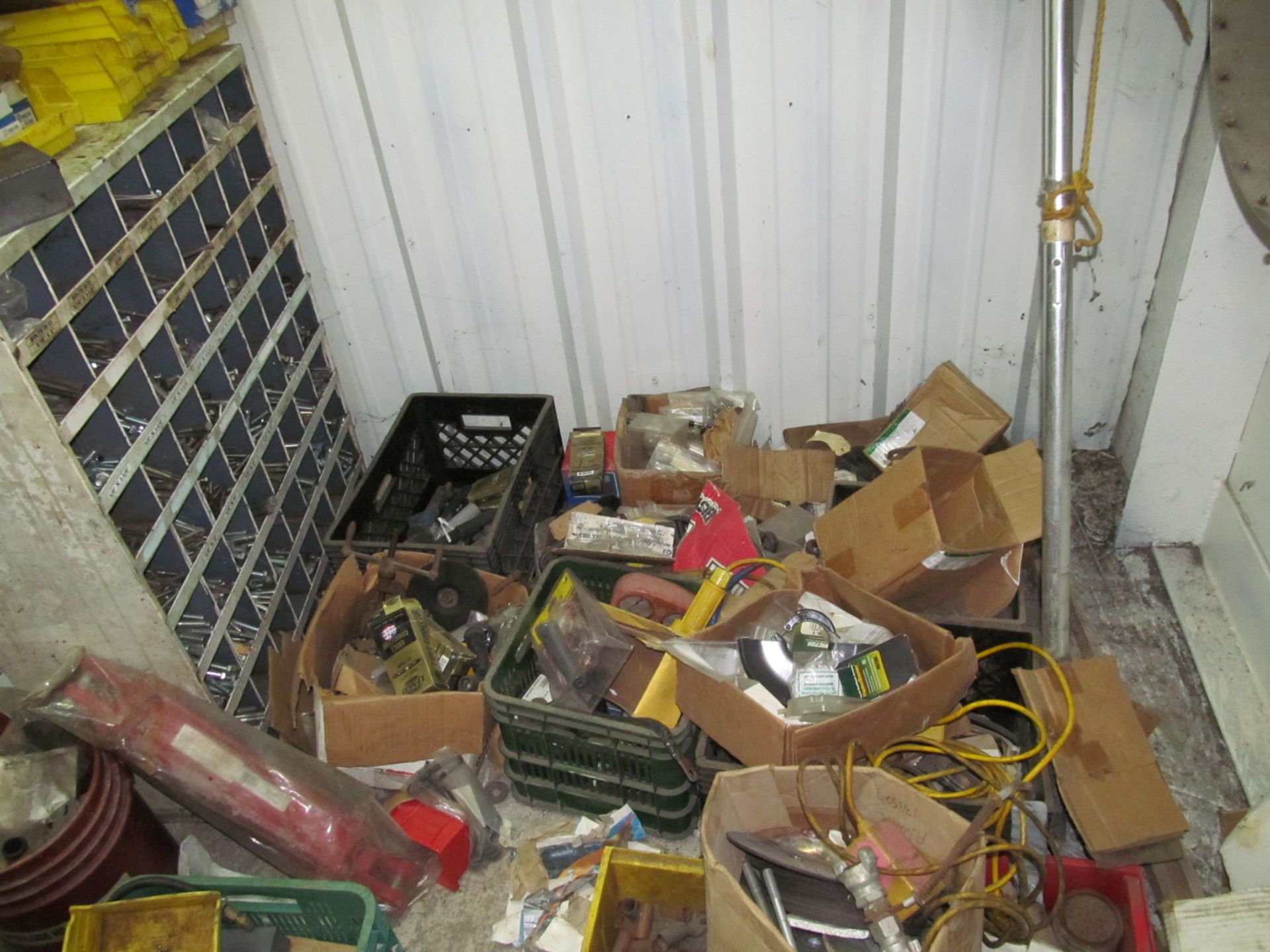 Lot Consisting Of Contents Of Room ; Including; Welder Parts, Welding Rod, Abrasives, Gloves & Other - Image 3 of 3