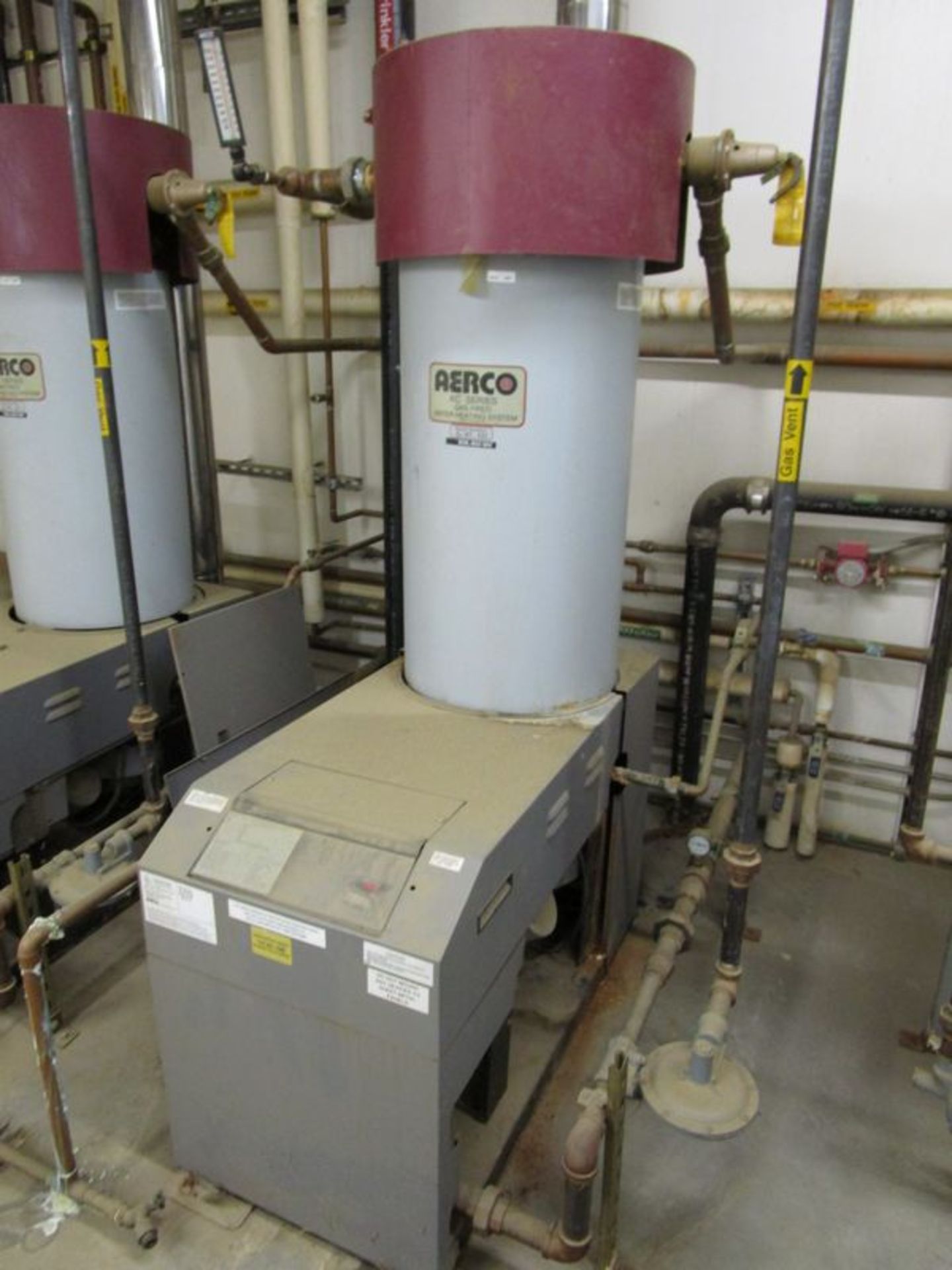 Aerco Model KC Series  Hot Water Boiler , Serial Number: G-97-032  (1997)Gas Fired Water Heater, - Image 2 of 6