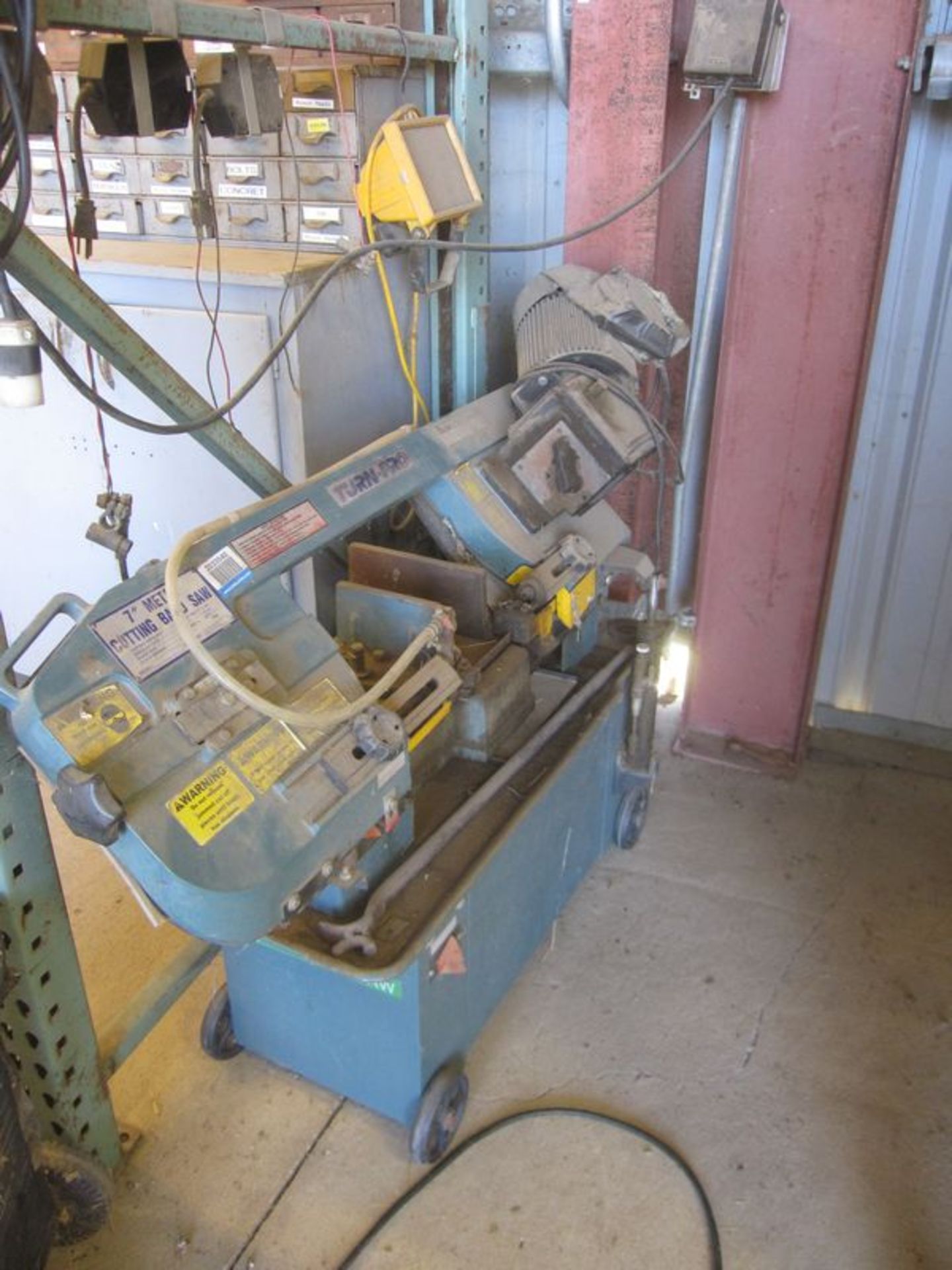 Turn-Pro Model 01712058  7" Metal Cutting Band Saw , Serial Number: 5107061 (Sub Location: