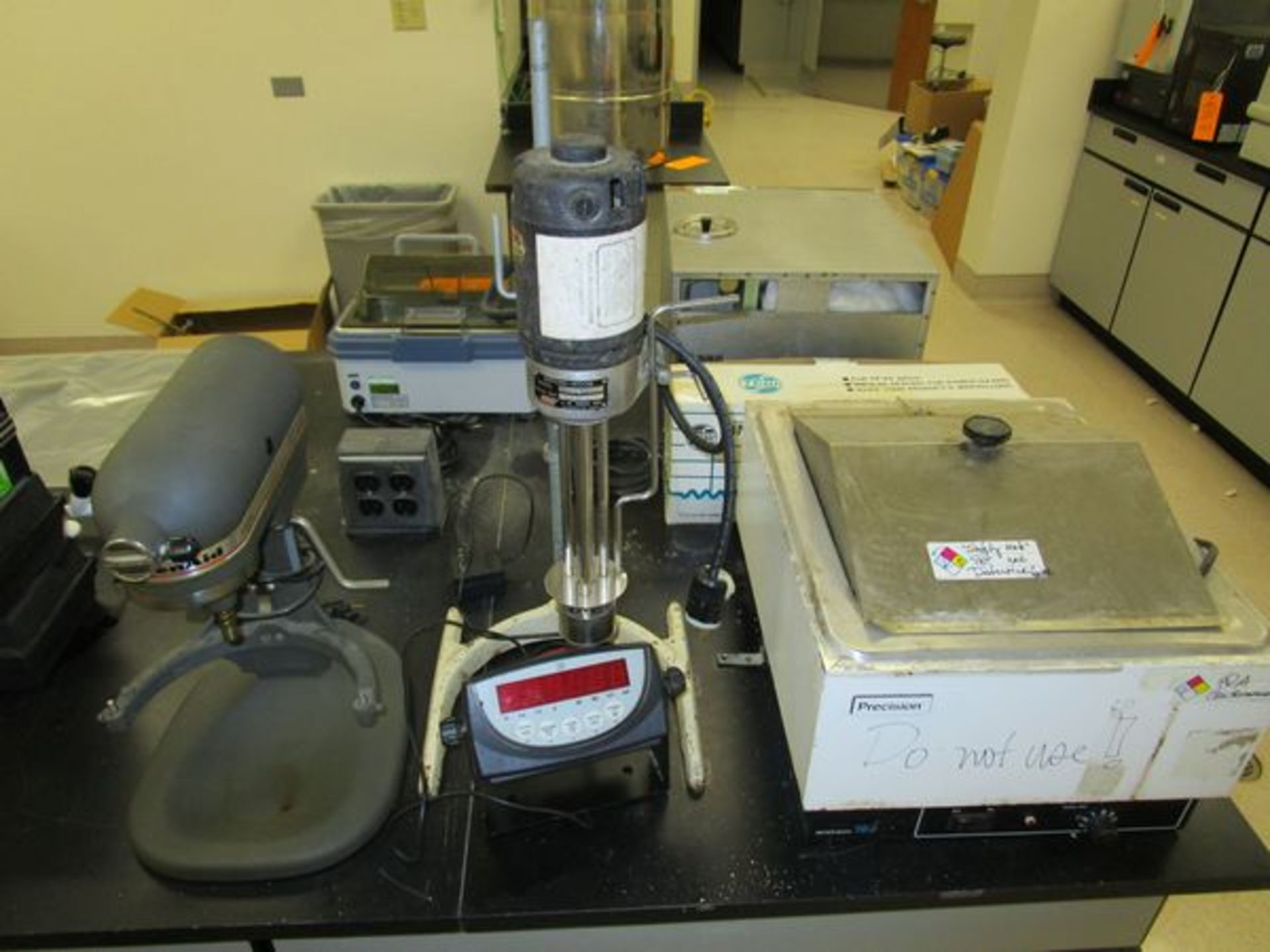 Lab Equipment Mixer , , Lot to Include: (1) Kitchen Aid Mixer without Bowl, (1) Gifford Wood Model 1