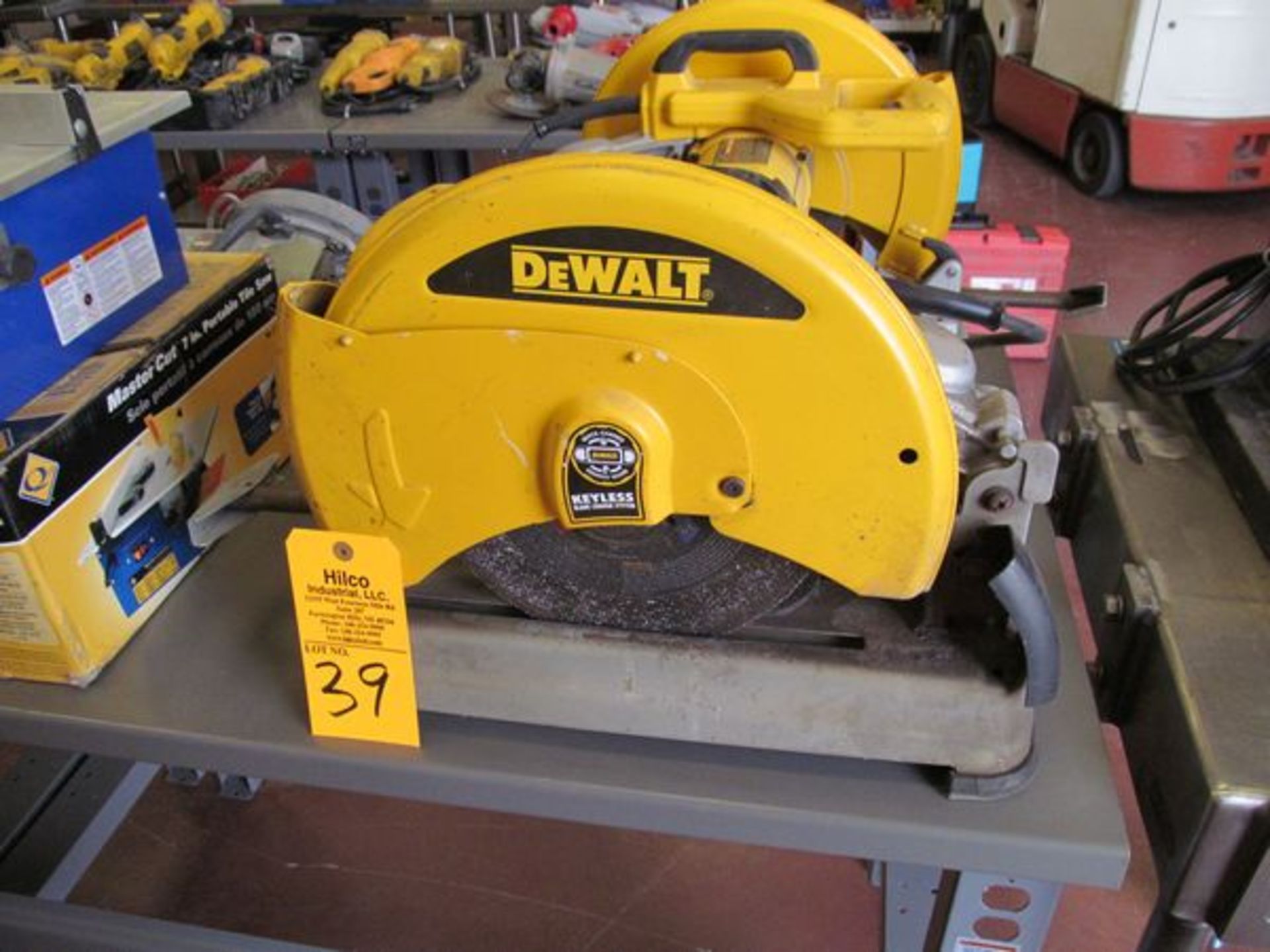 DeWalt Model  D28715 14" Chop Saw , Serial Number: 131426 120 Volt (2033541)