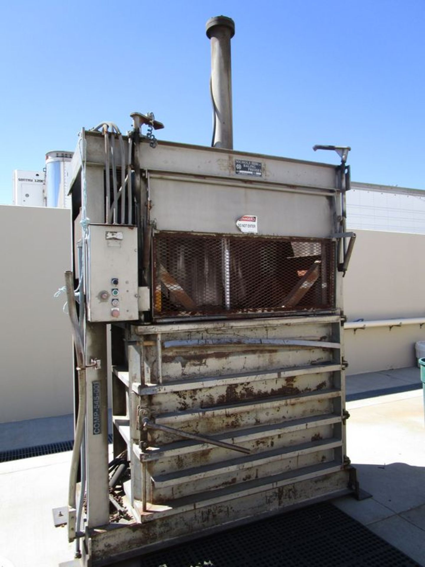 Nichols Model E30606HDS6  Trash Baler , Serial Number: 5338  (2002) (Sub Location Building 16) (UID#