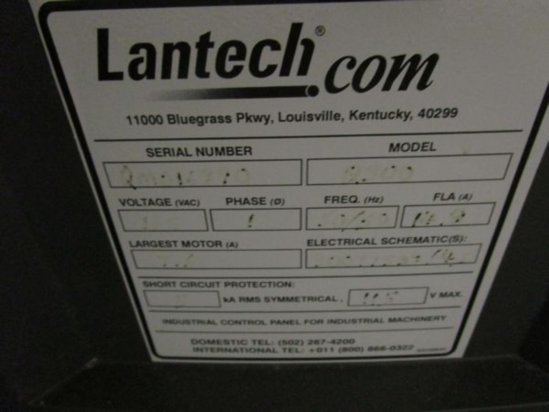 Lantech Model Q300  Semi-Automatic Stretch Wrapper - Image 4 of 4