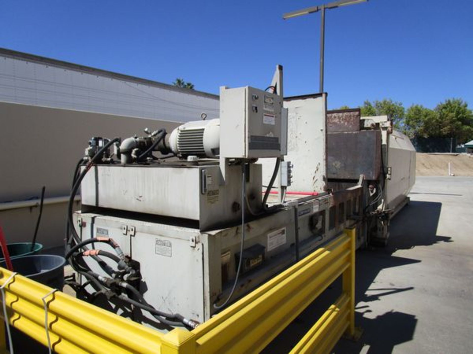 Sebright Products Model 746-2 PO  Trash Compactor , Serial Number: 93-02-3346  (2002)30-HP, 3-Phase, - Image 6 of 7