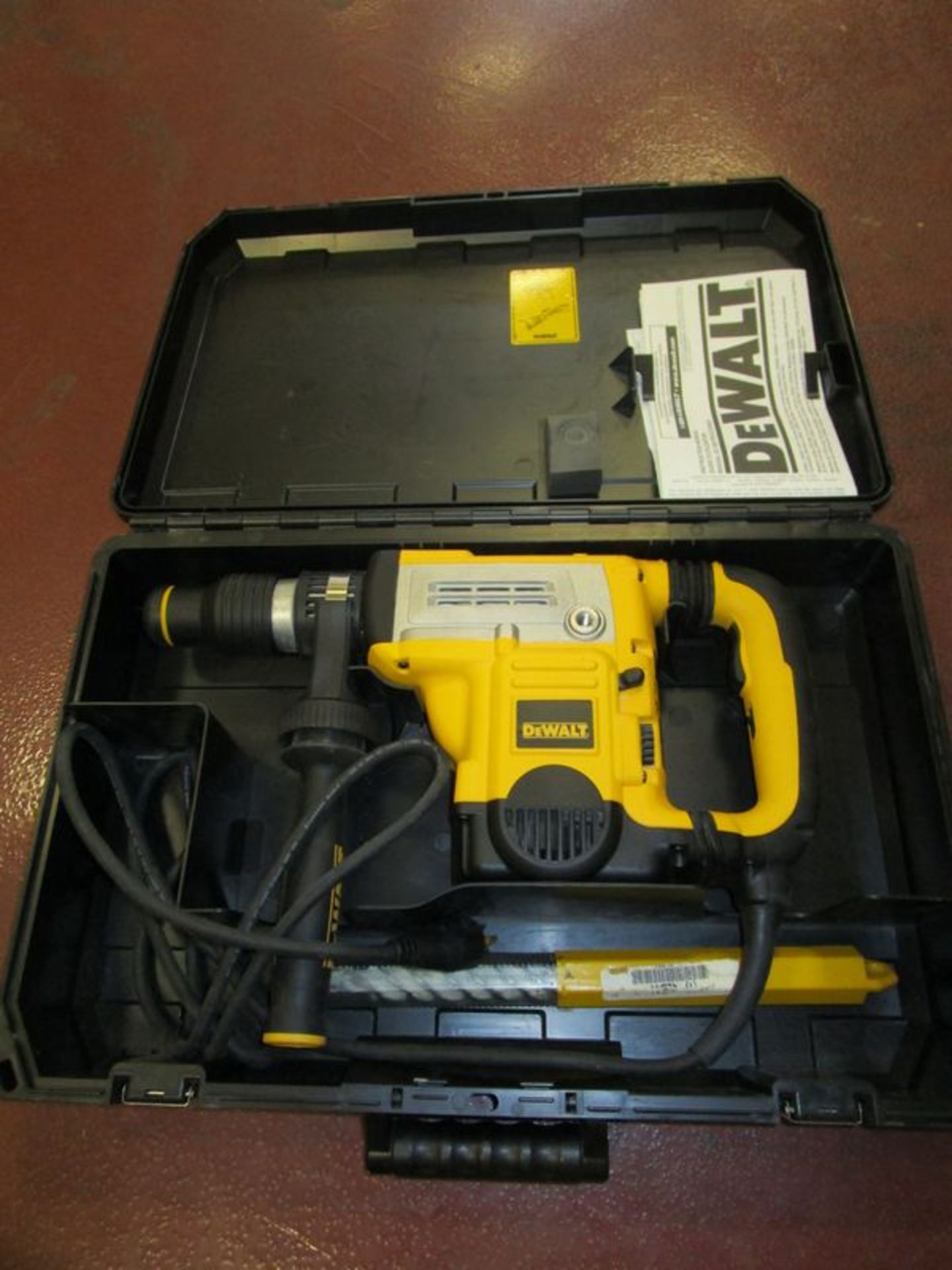 DeWalt Model D25602  Rotary Hammer Drill , 120 Voltw/ Case - Image 2 of 3
