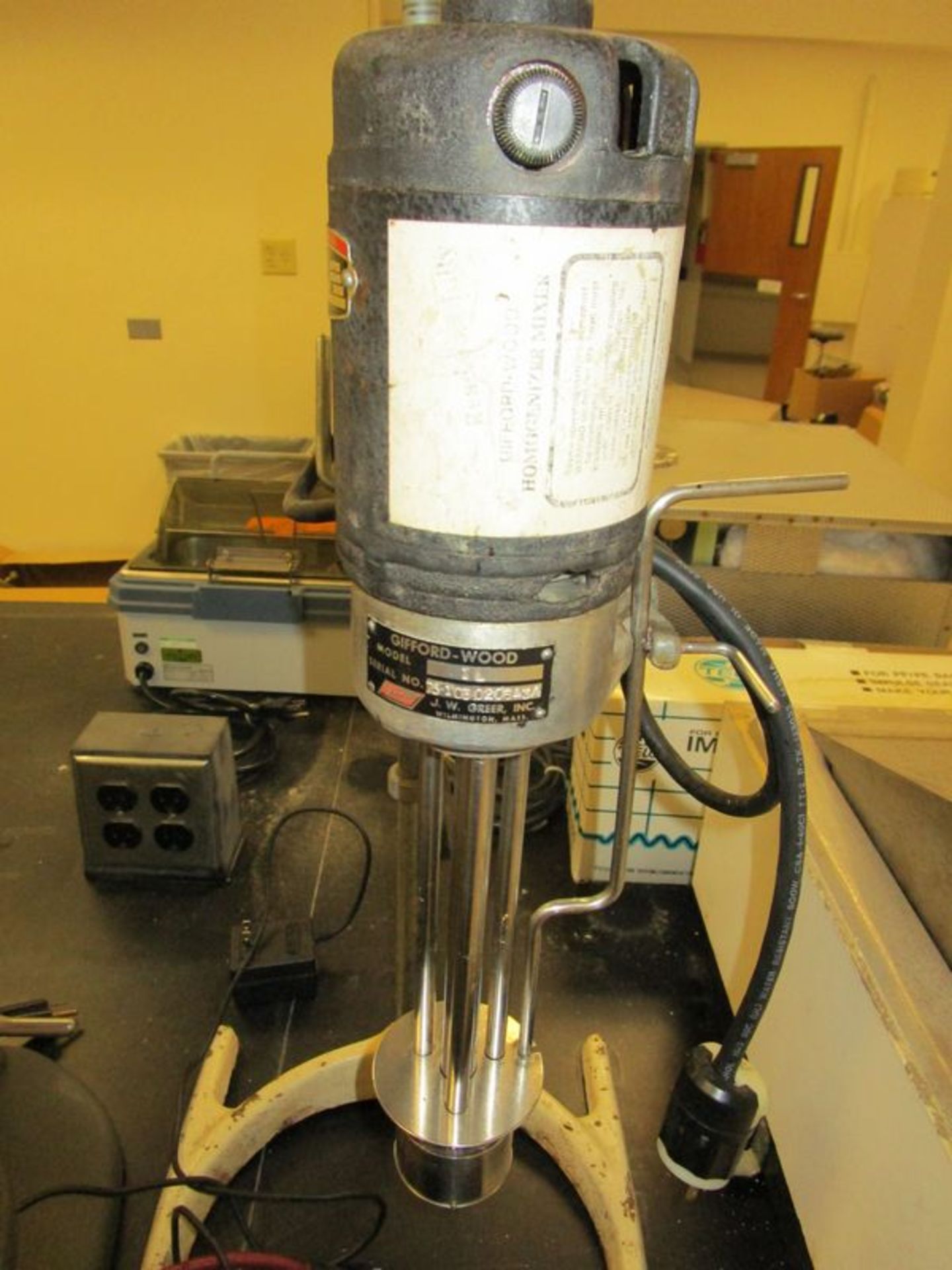Lab Equipment Mixer , , Lot to Include: (1) Kitchen Aid Mixer without Bowl, (1) Gifford Wood Model 1 - Image 3 of 3