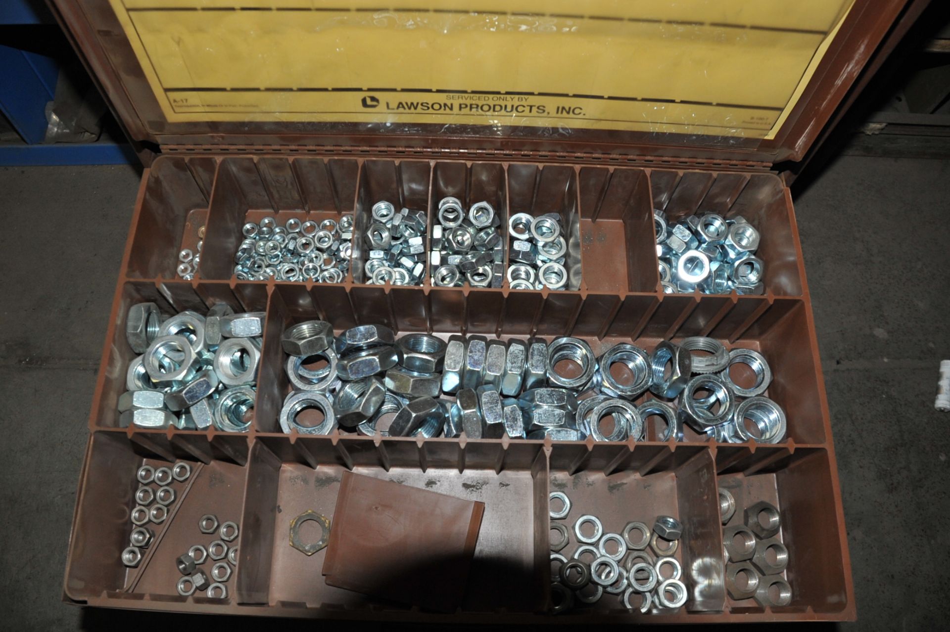 Lot of Pigeon Hole Cabinet; c/w Electrical Parts - Image 7 of 7