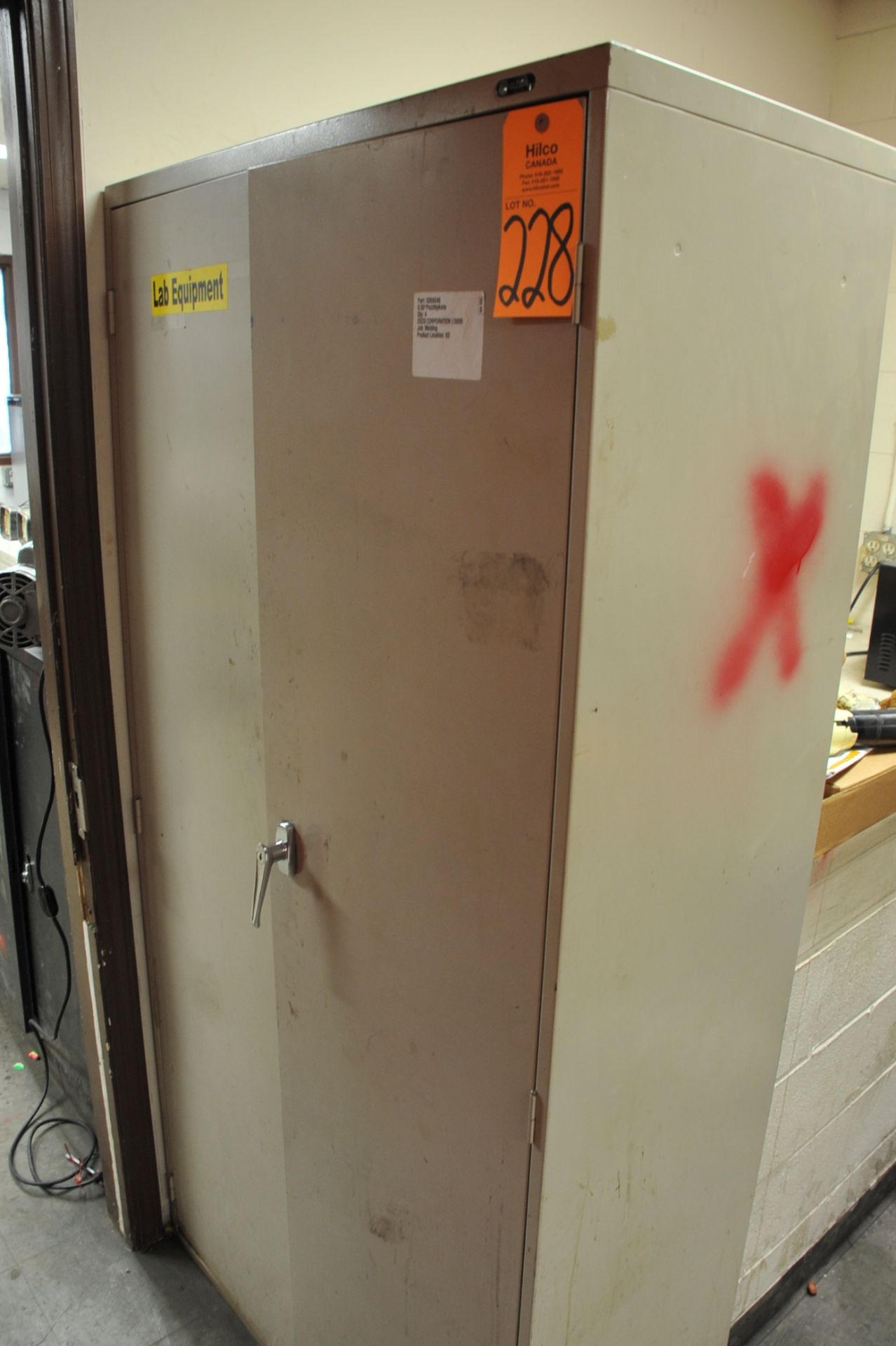 Lot of Asst. Storage Cabinets, Chairs, L-Shaped Desk, First Aid - Image 2 of 4