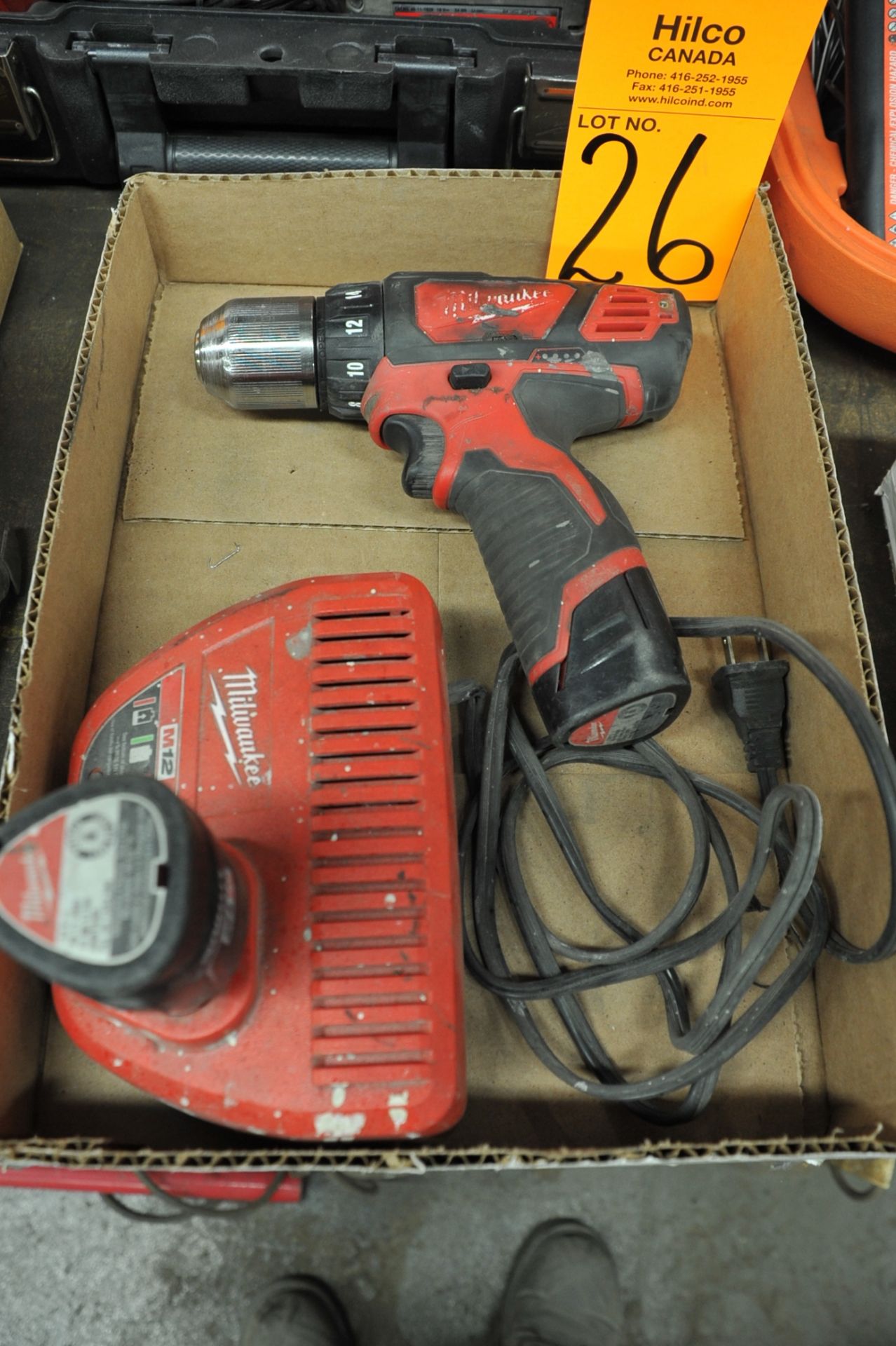 Milwaukee Model M12 Cordless Driver/ Drill