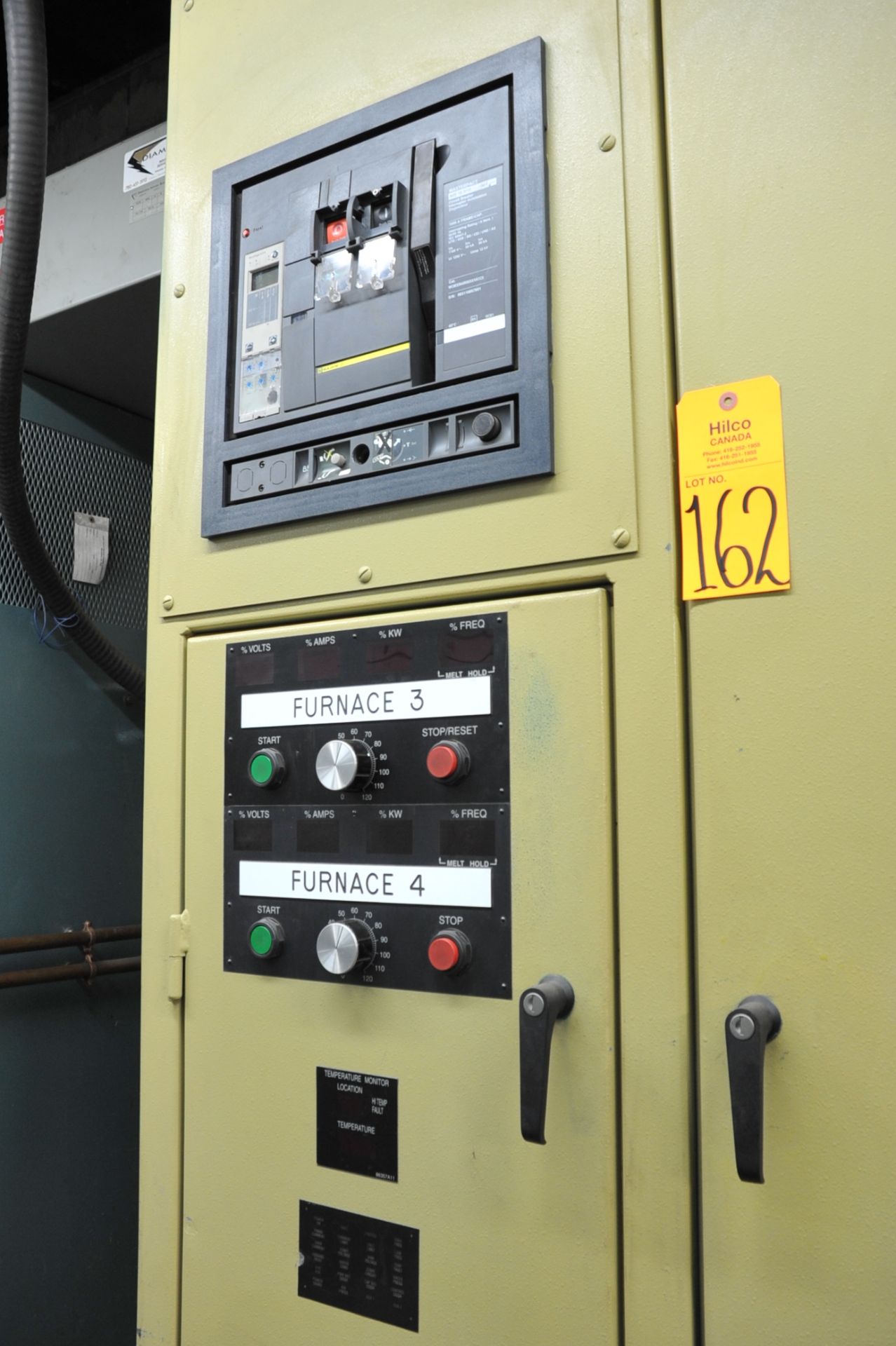 Ajax Tocco Model MFS-3 3 Ton Capacity Induction Melting Furnaces; Serial Number: M-14782-G2/G1 ( - Image 12 of 15