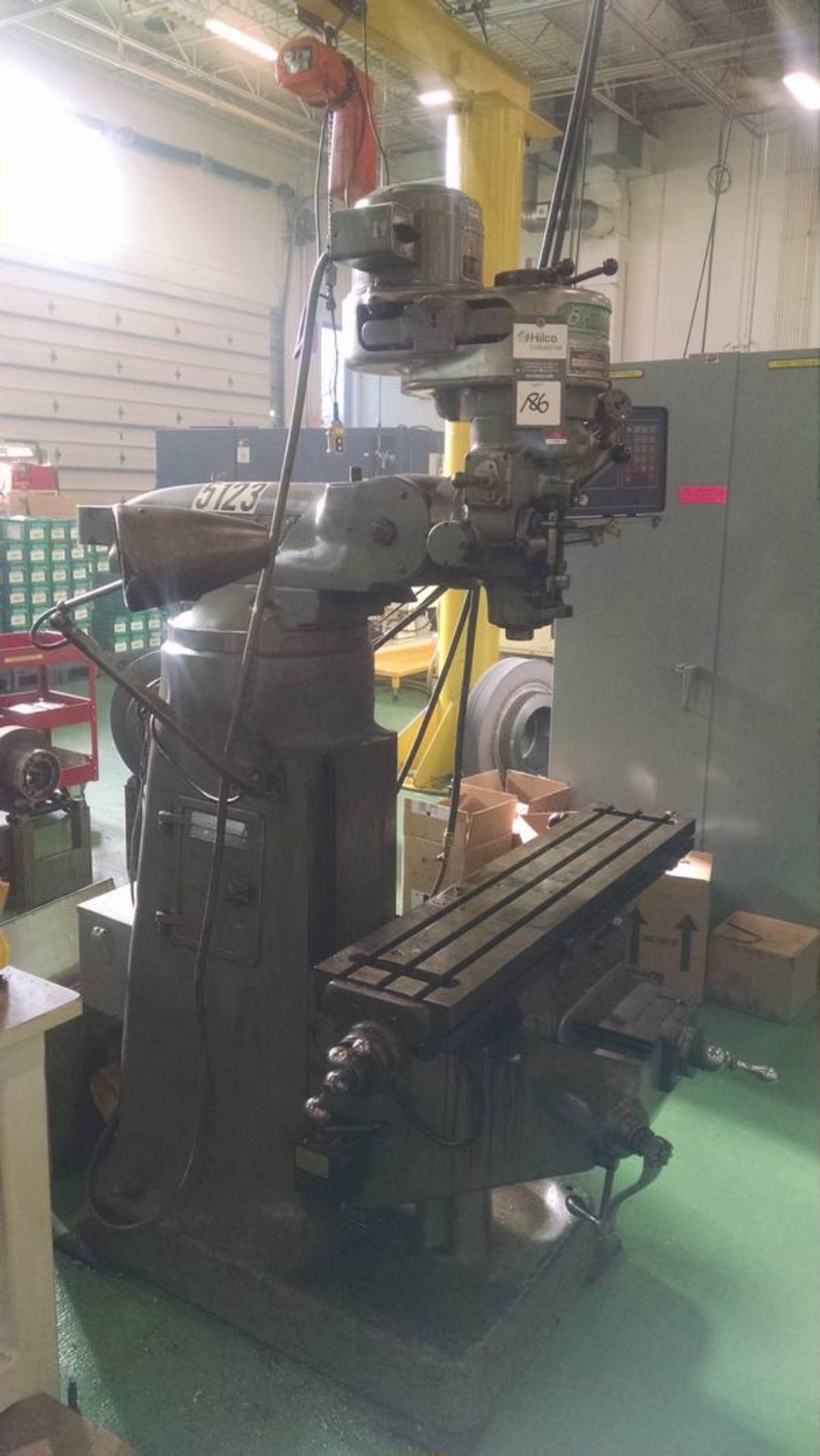 Bridgeport 9" x 42"  Vertical Milling Machine; with 5" Quill Travel, 80-2720 Spindle Speeds, Fagor