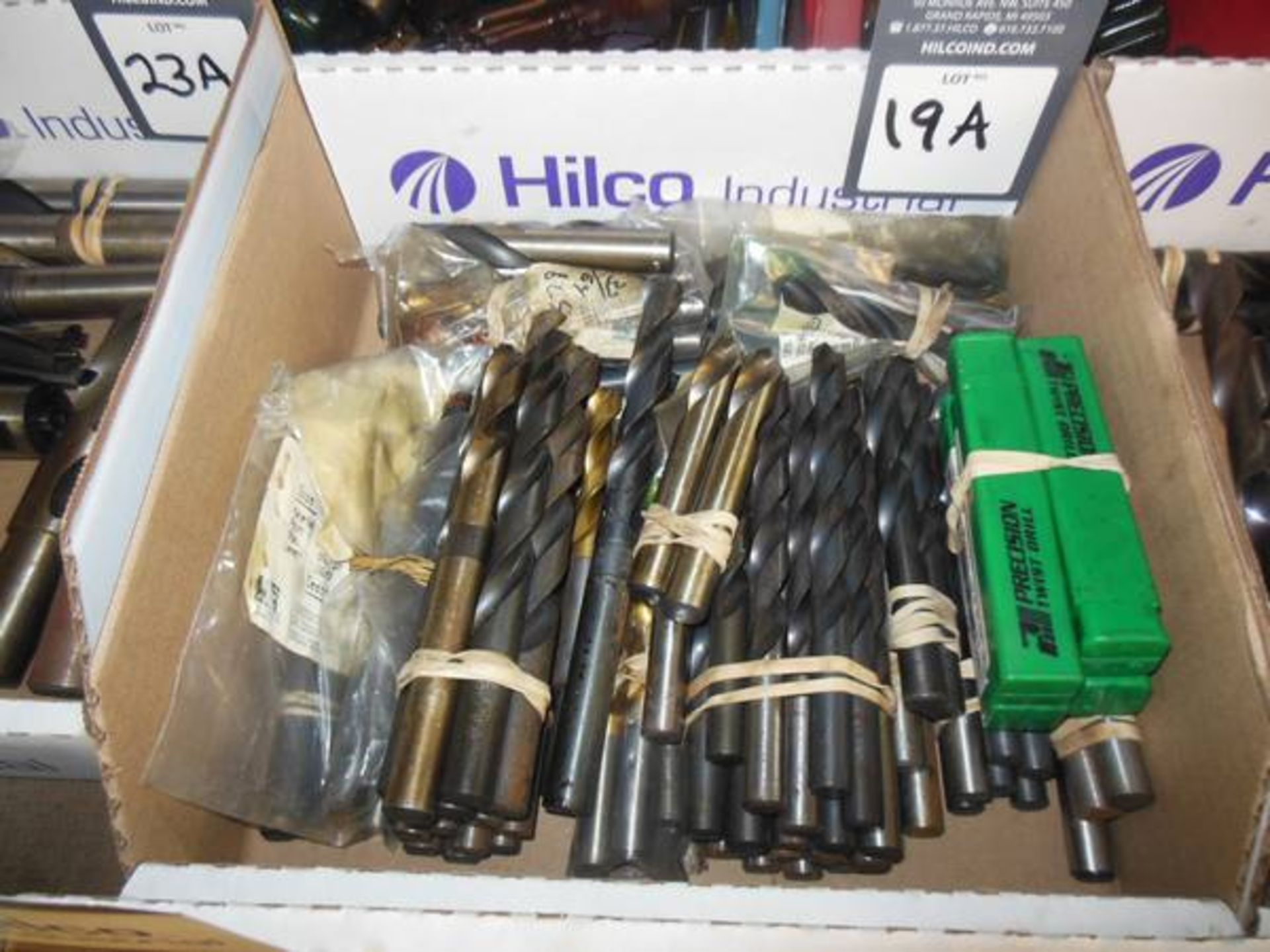 Lot Assorted Twist Drill Bits