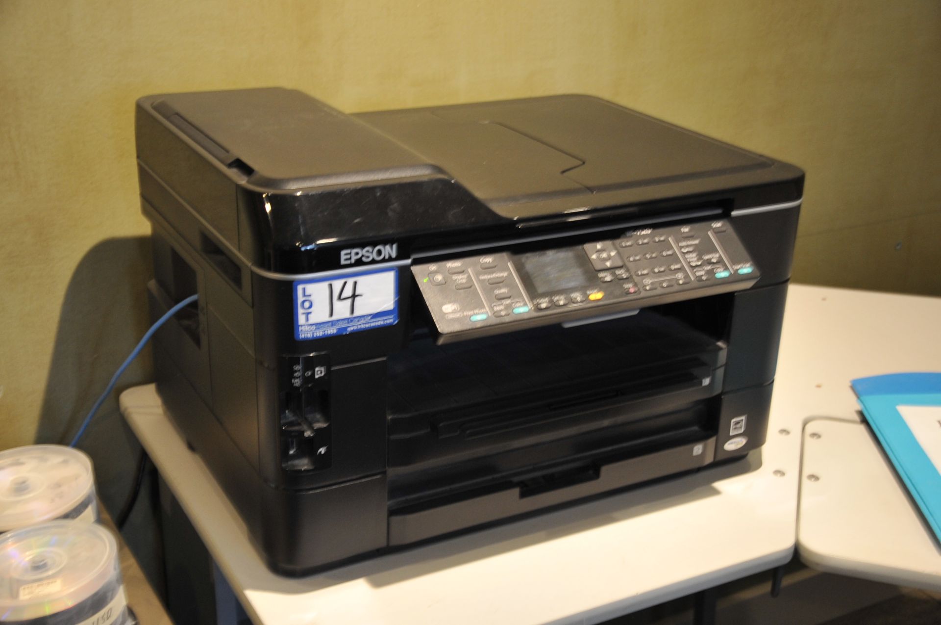 Epson Model WF-7520 Copy/Fax/Scan Printer