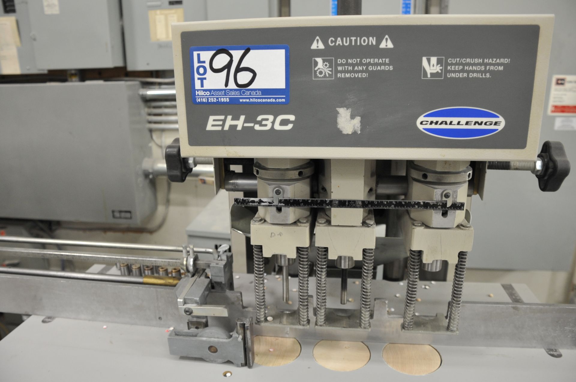 Challenge Model EH-3C 3-Head 230V Paper Drill; Serial Number: 995483 - Image 2 of 3