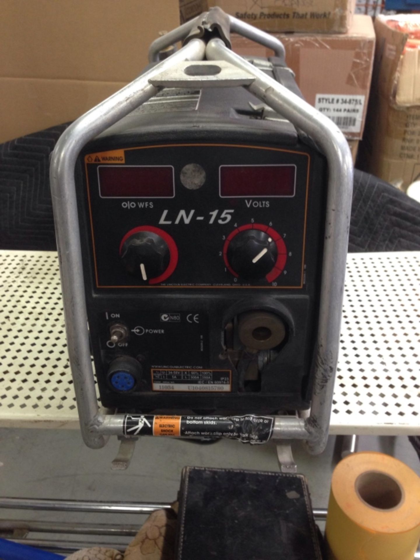 Lincoln electric portable welder - Image 5 of 10