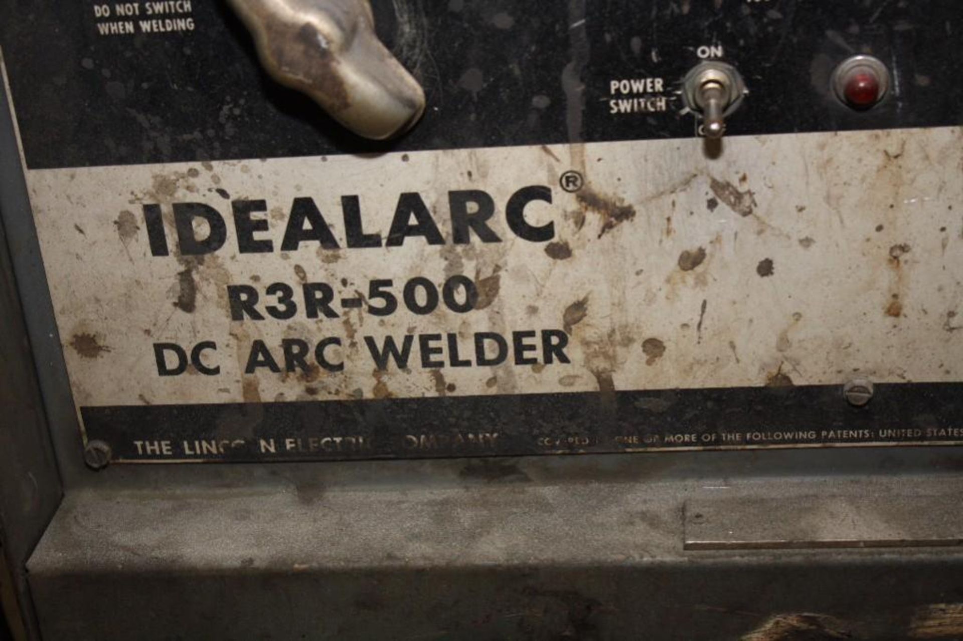 LINCOLN WELDER, IDEALARC R3R-500, DC ARC WELDER, S#AC350647, CODE 7548 - Image 3 of 3