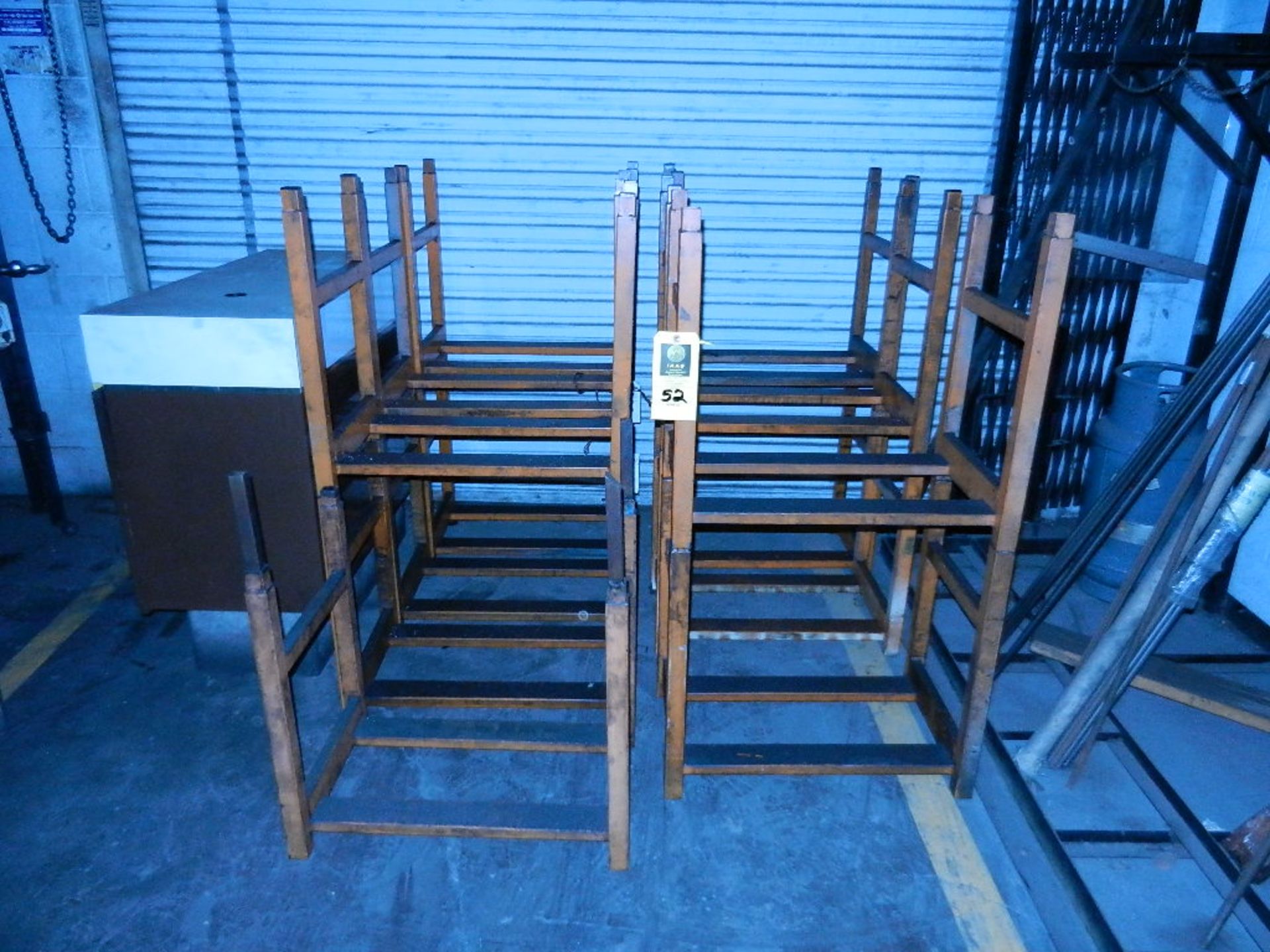 Lot: (13) Stackable Steel Stands